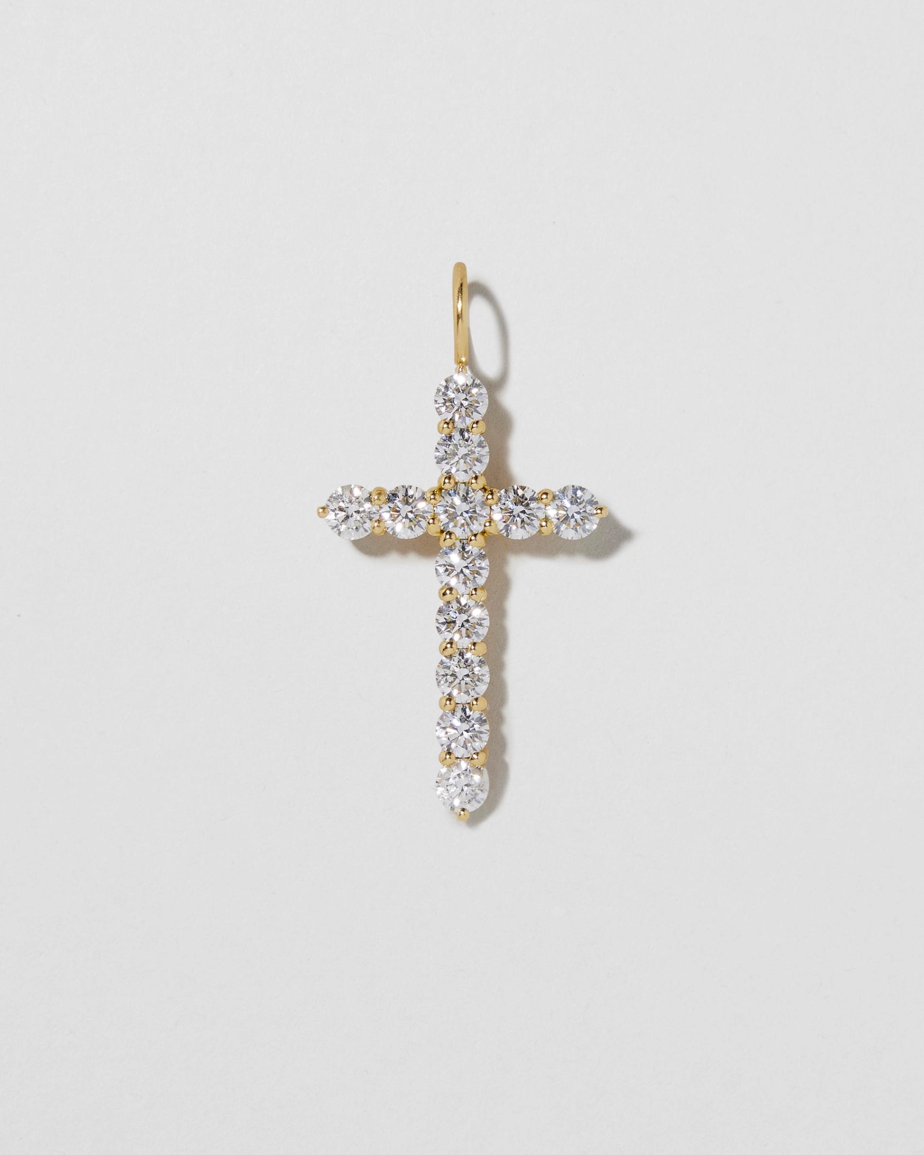 Floating Diamond Cross