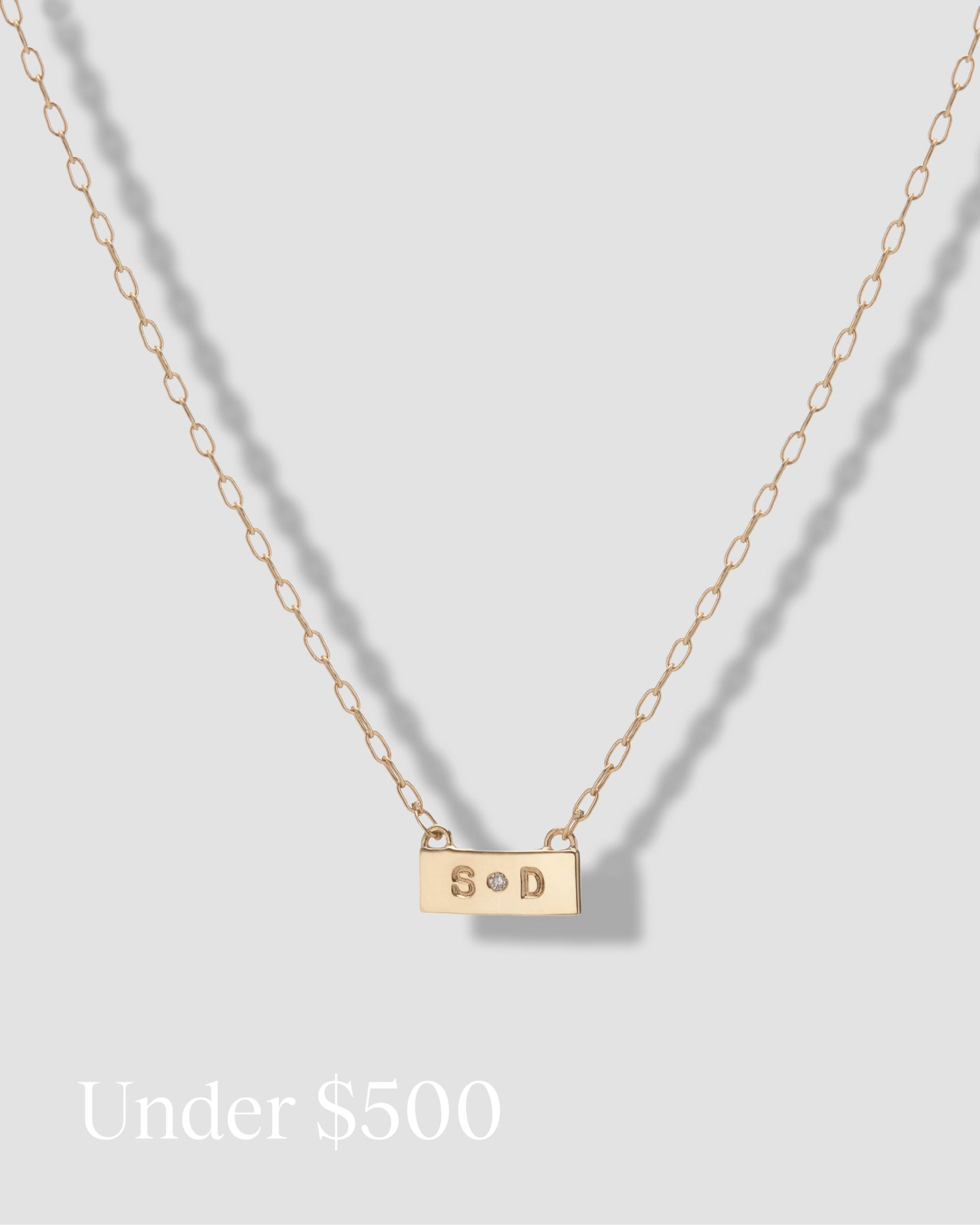 Tiny Dog Tag, Shop by Gifts Under $500