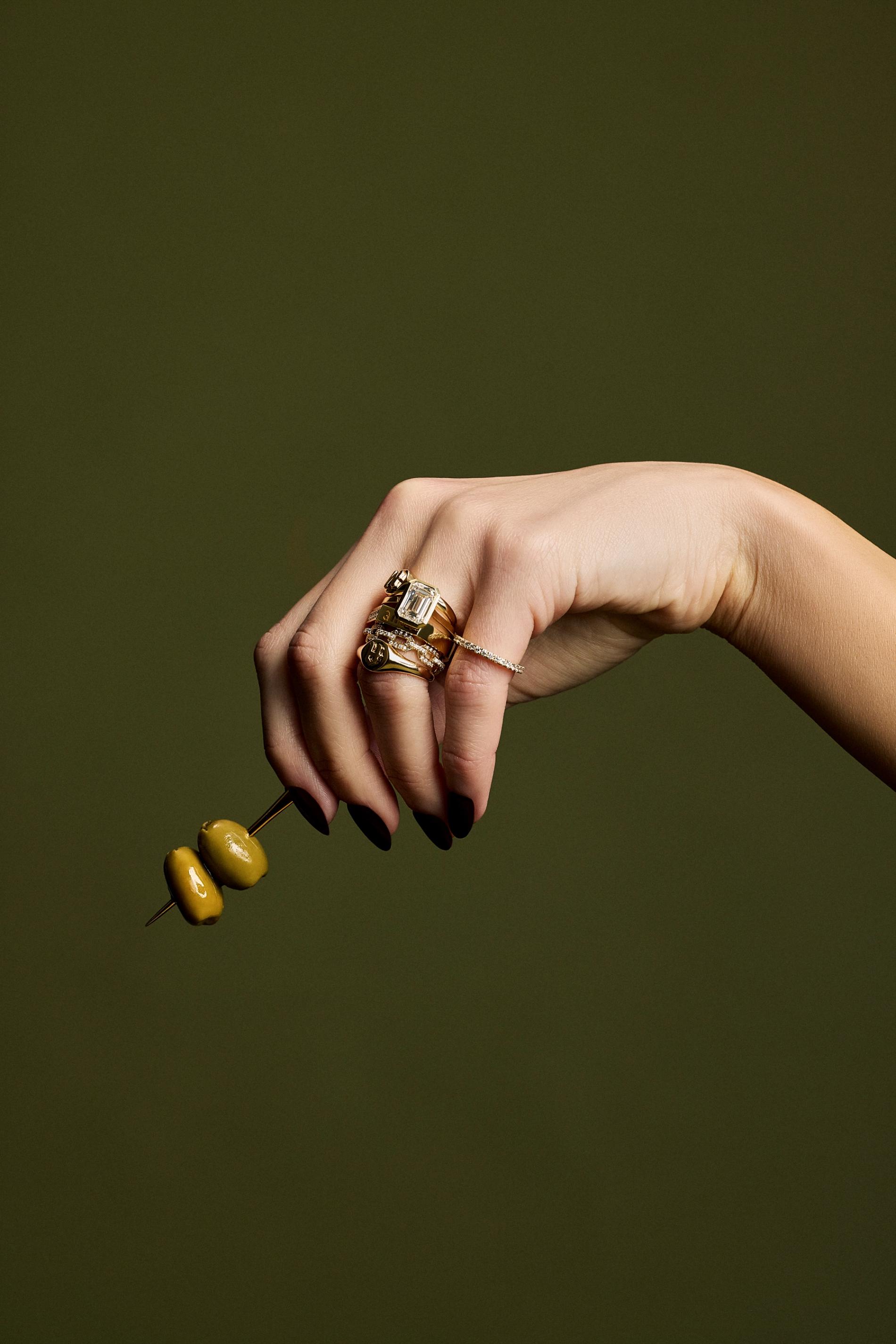 Model in a black beanie