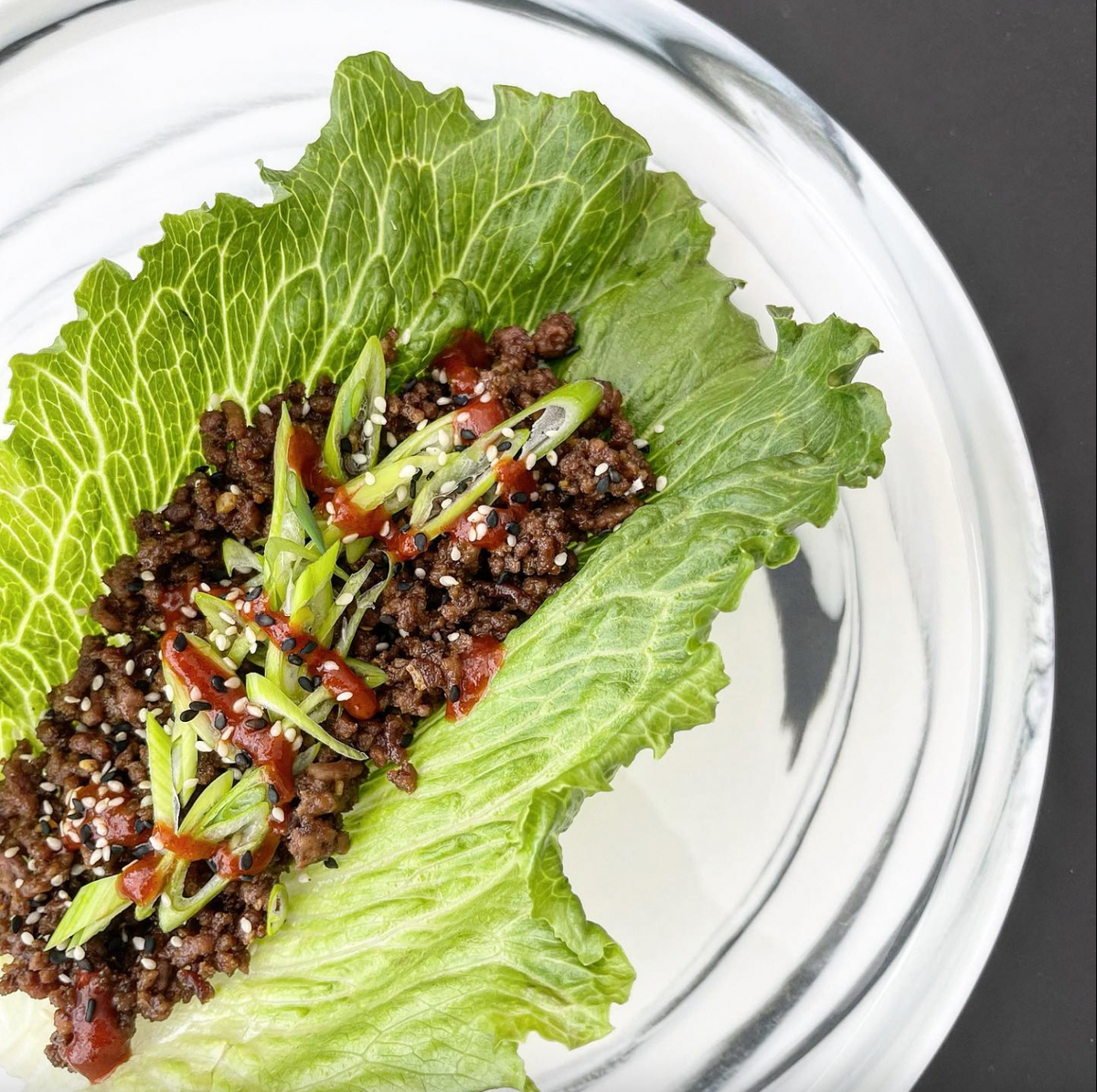 Korean Beef Lettuce Wraps