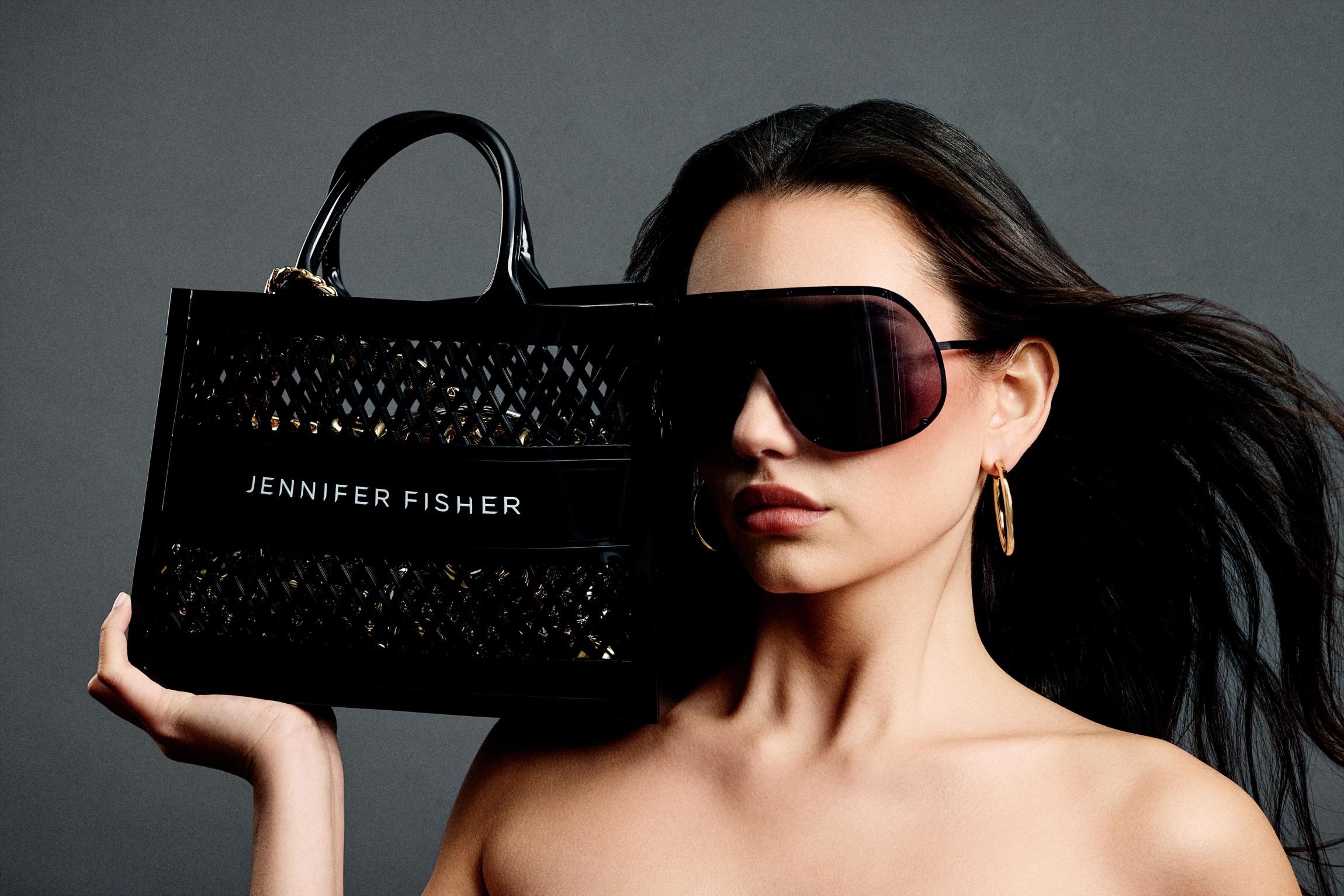 Model with JF Jelly Bag