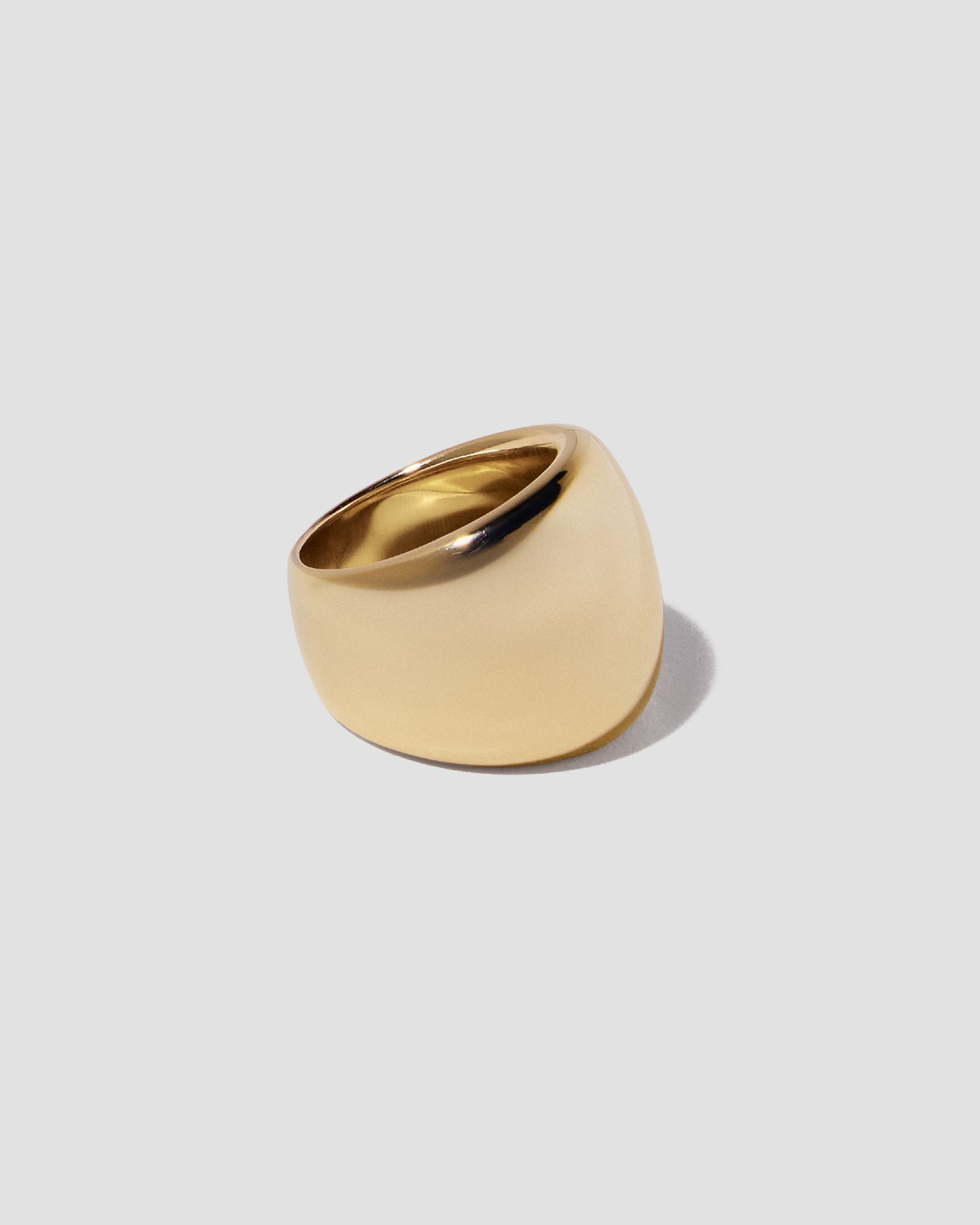 Chunky gold ring