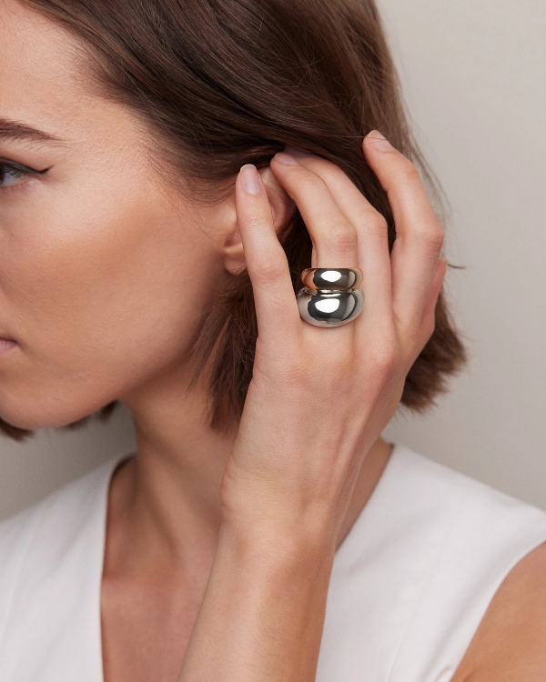 woman with a ring