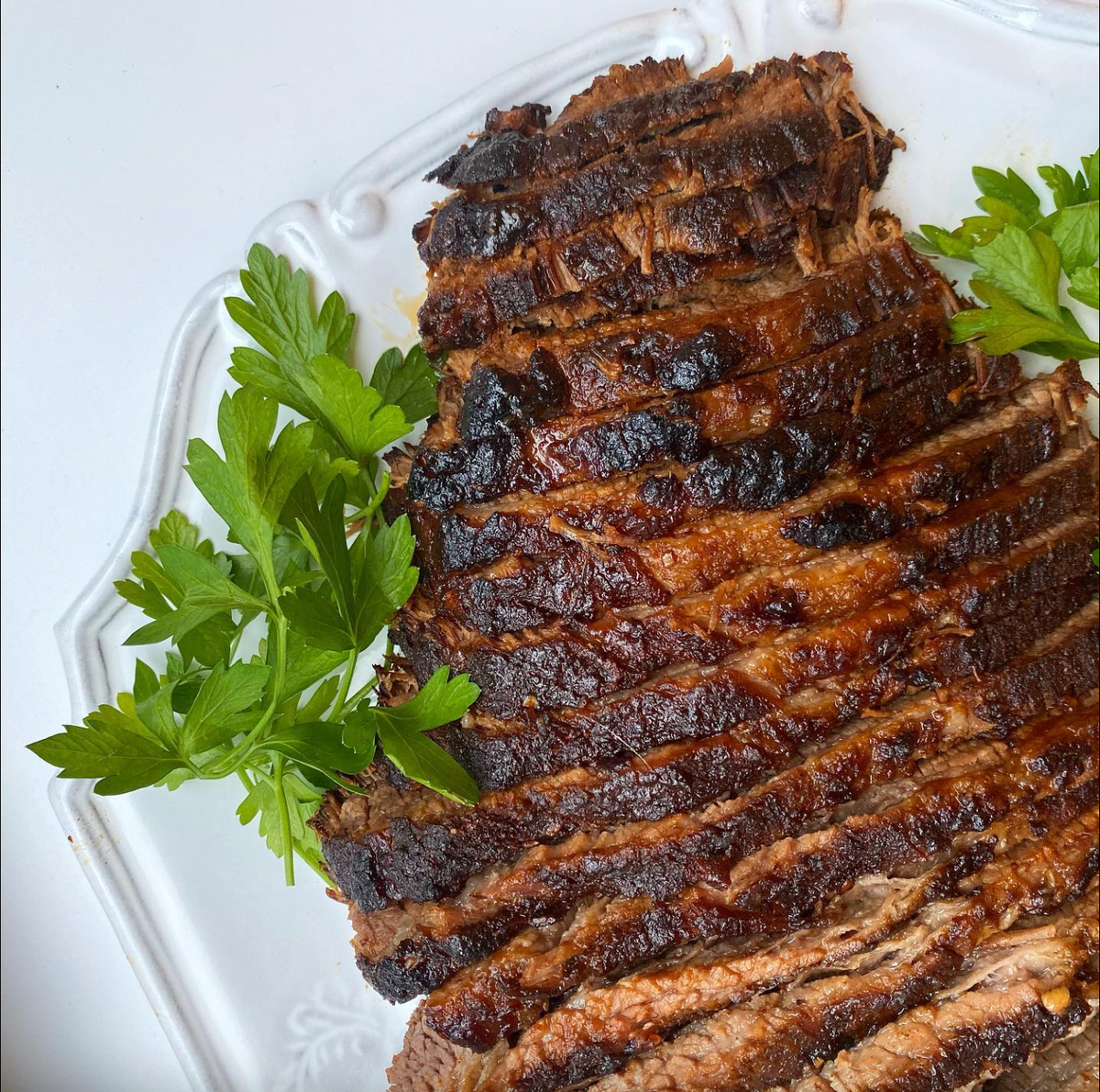 Simple Slow-Cooker BBQ Style Beef Brisket