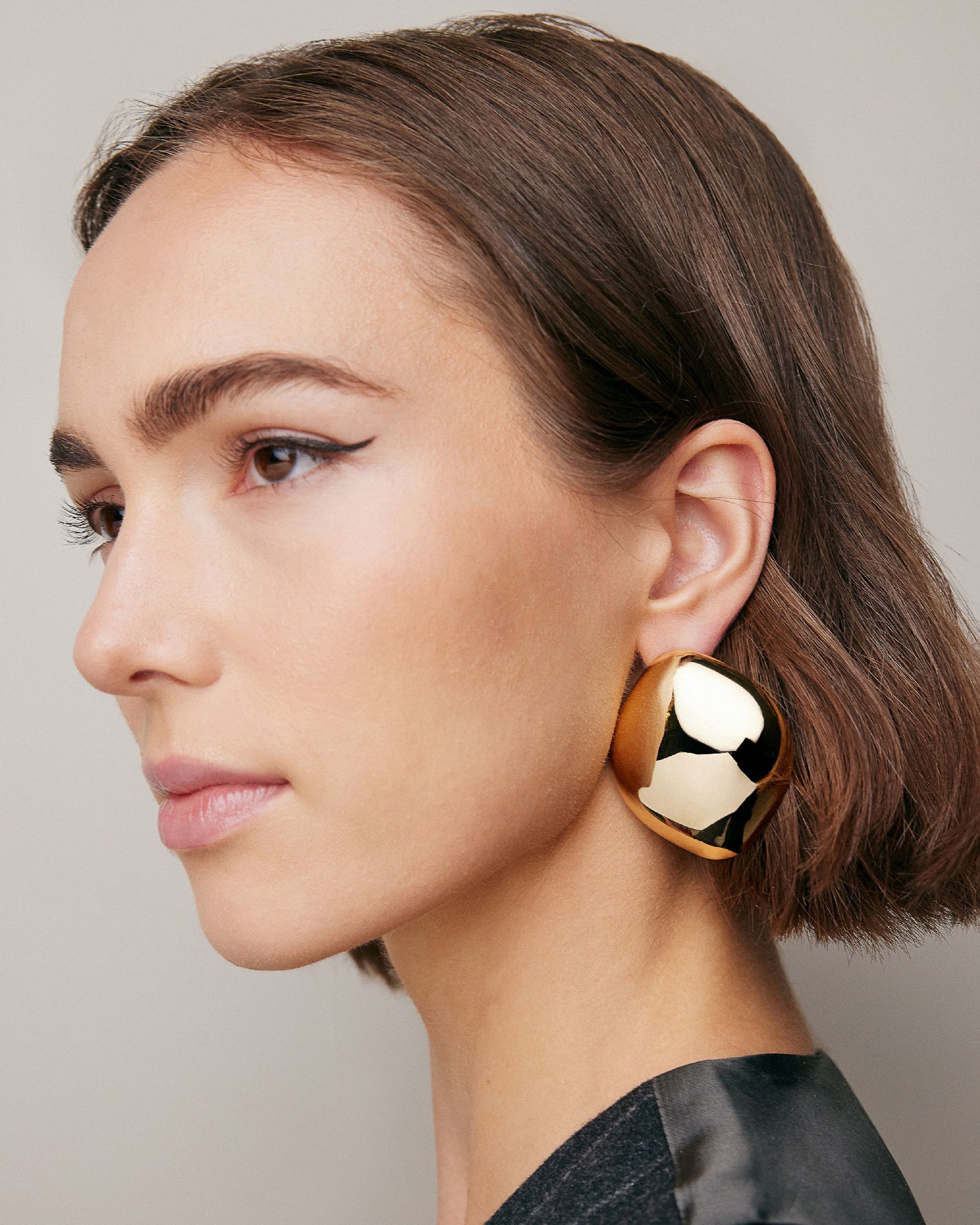 Lightweight chunky earring