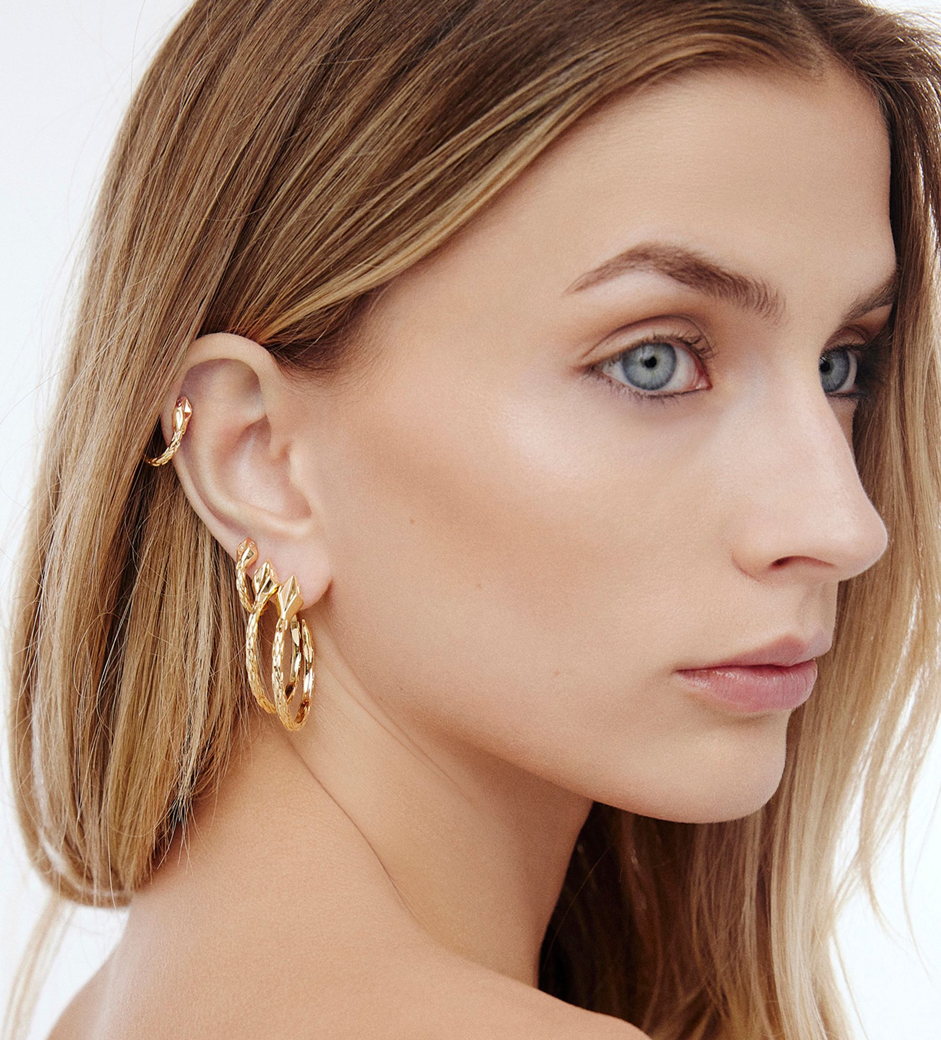 jennifer fisher  snake hoops