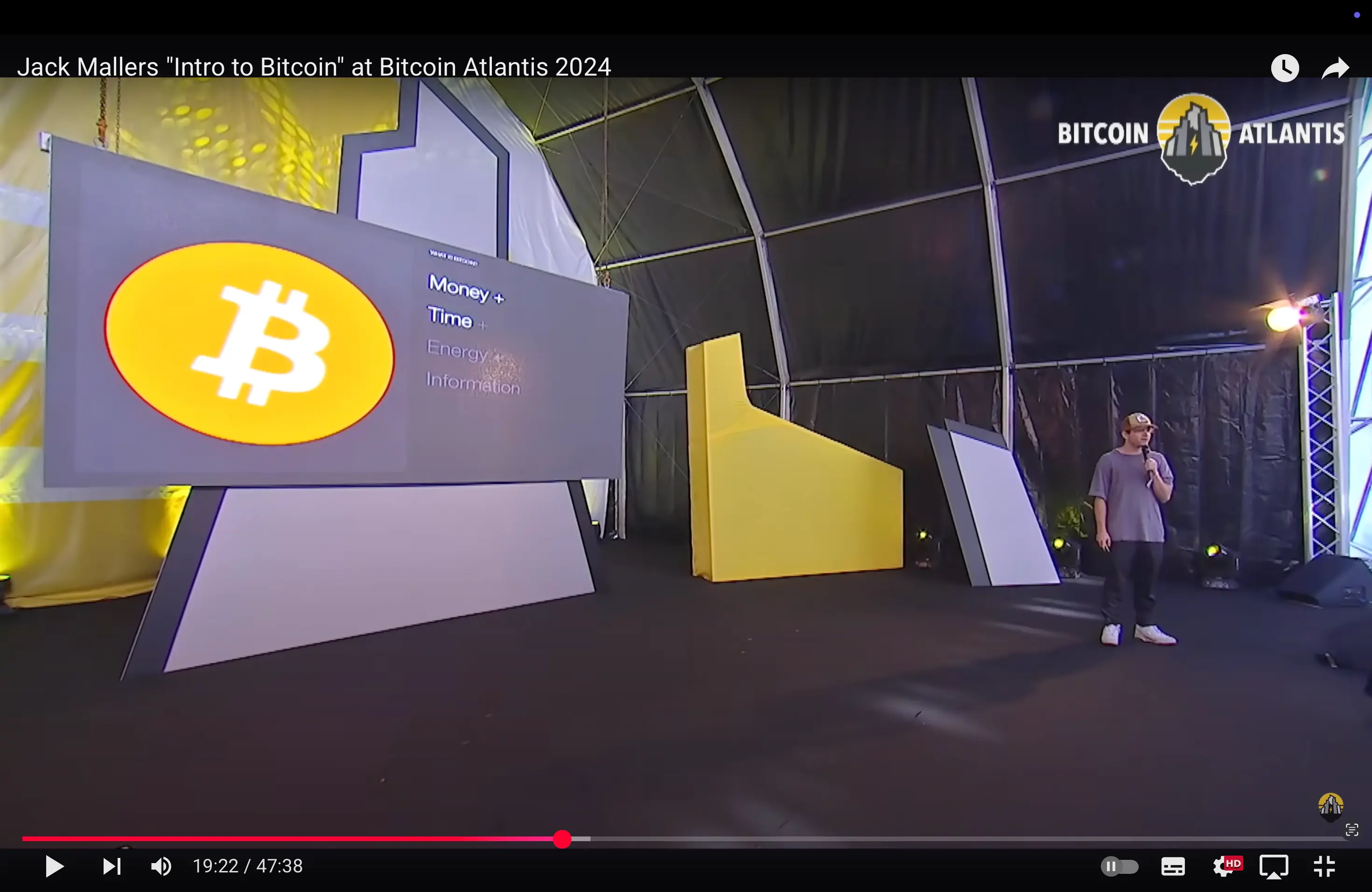 Jack Mallers「ビットコイン入門」＠ビットコイン・アトランティス 2024
