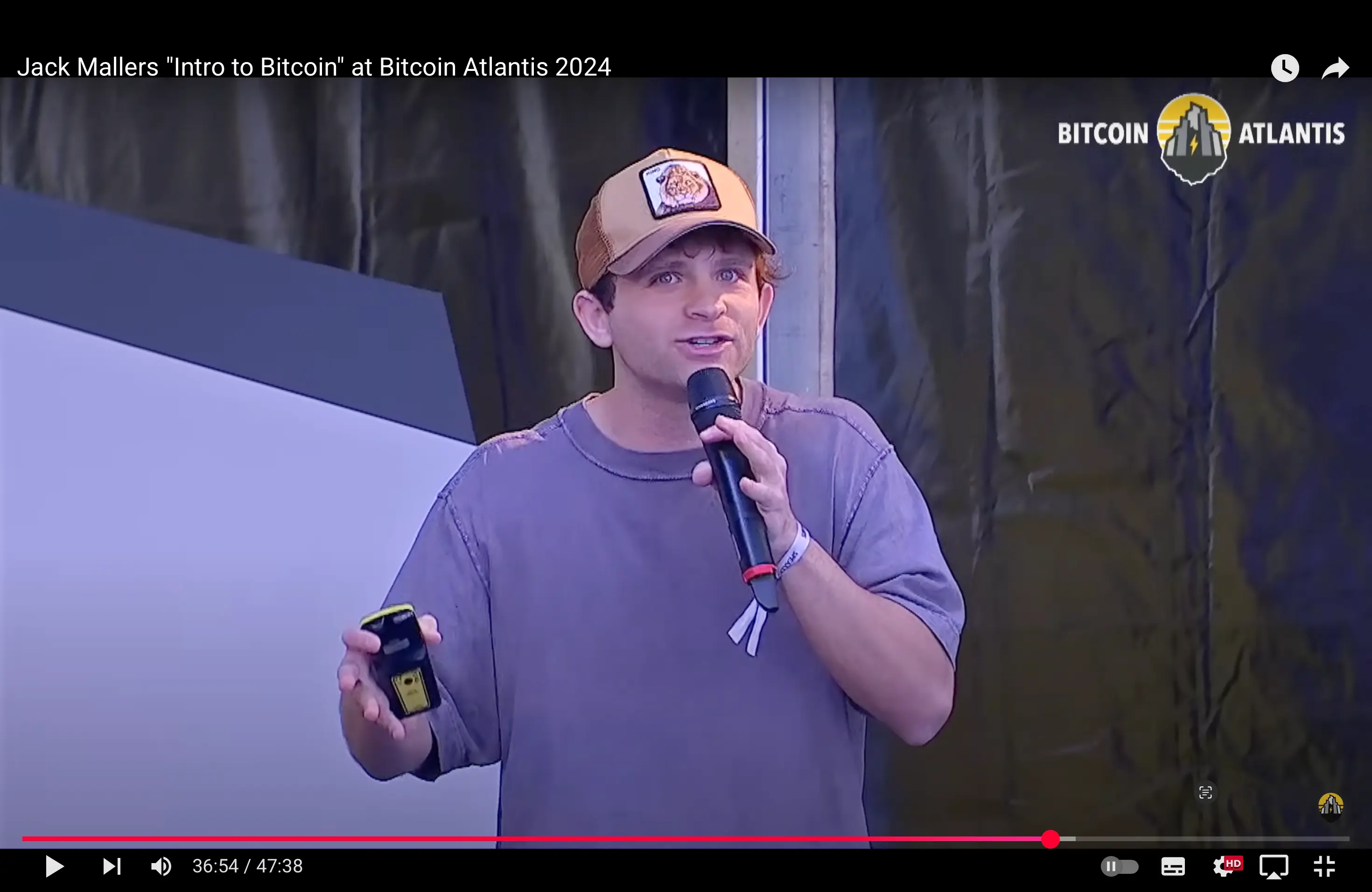 Jack Mallers「ビットコイン入門」＠ビットコイン・アトランティス 2024