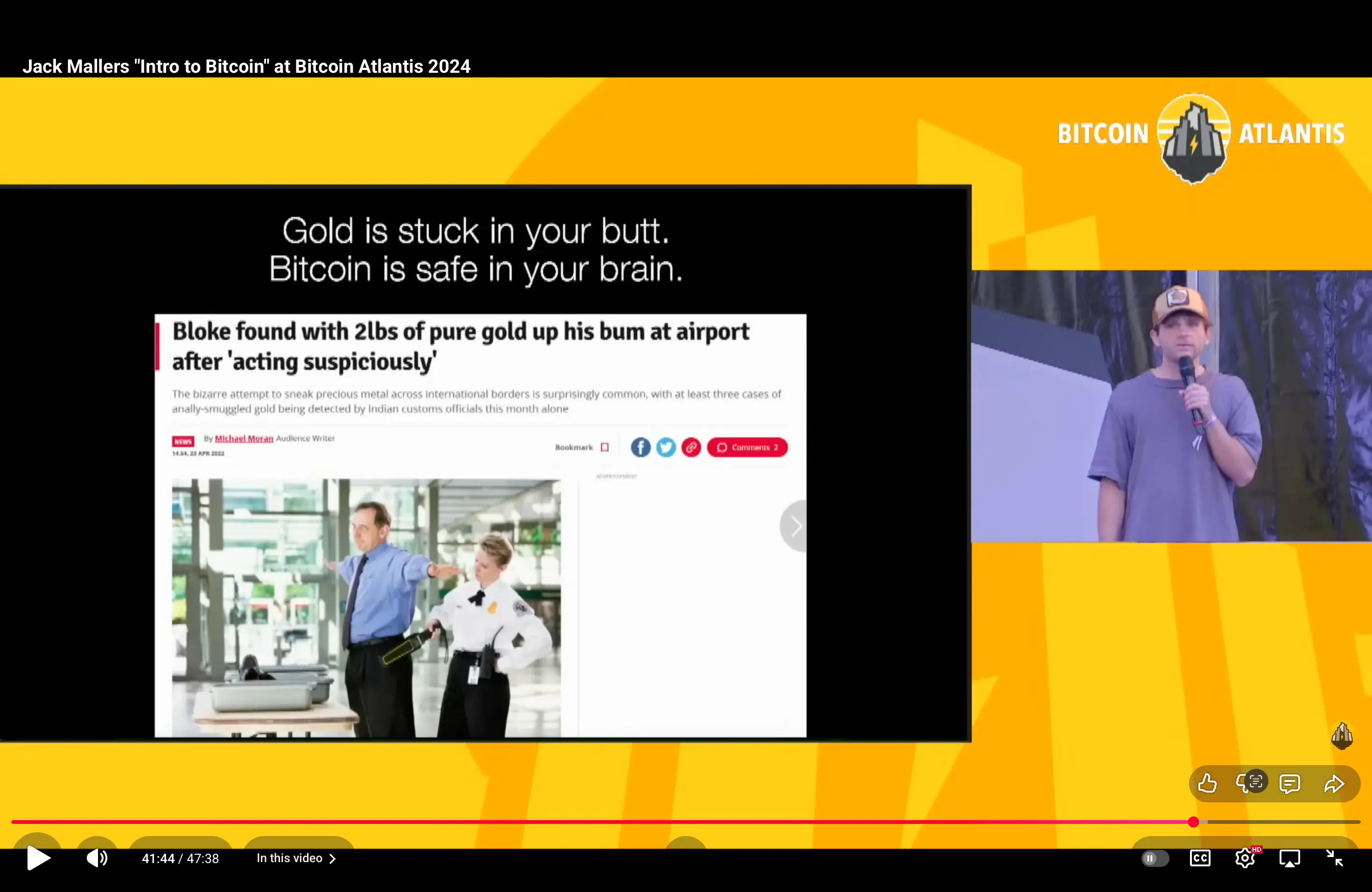 Jack Mallers「ビットコイン入門」＠ビットコイン・アトランティス 2024