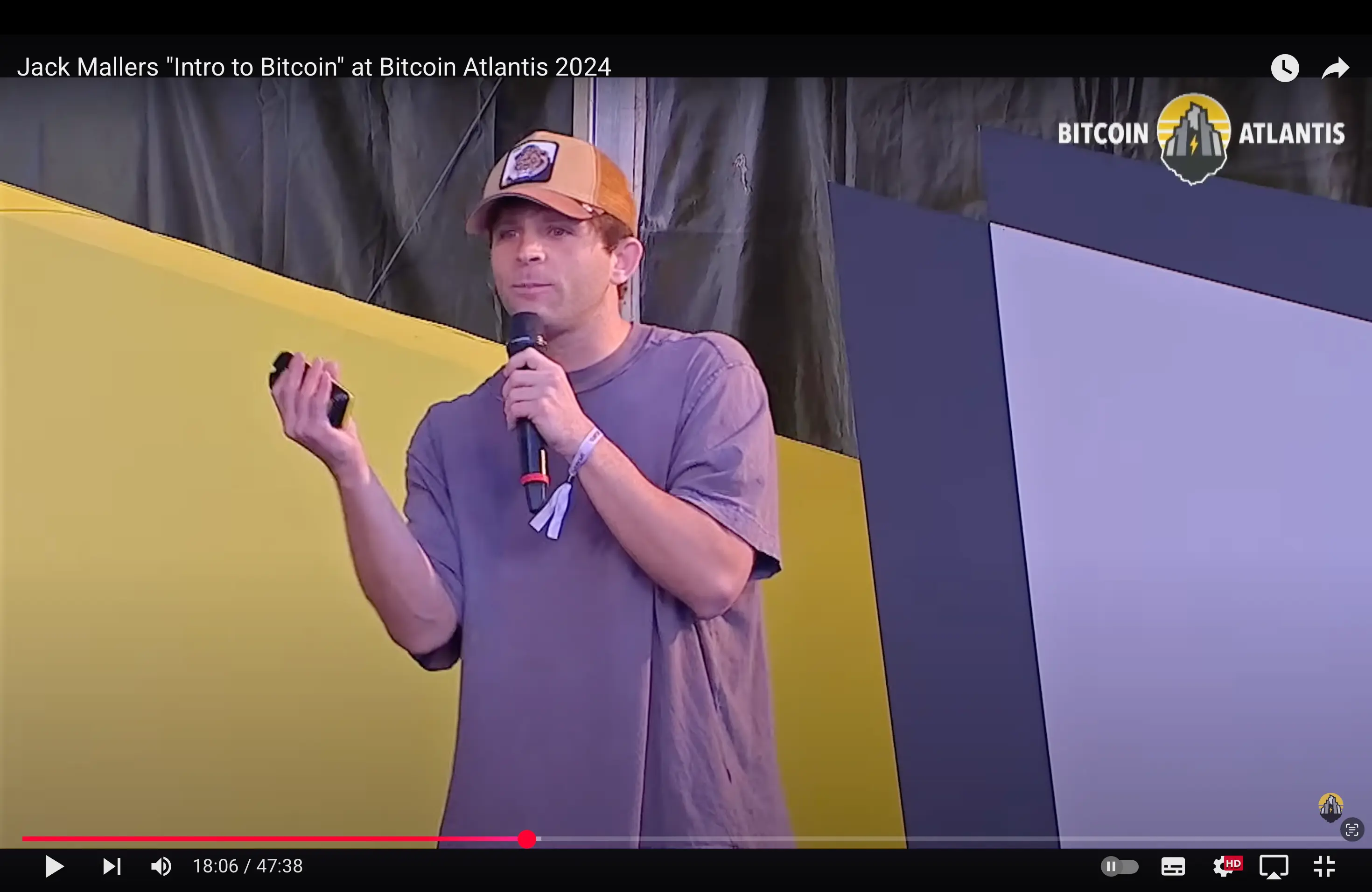 Jack Mallers「ビットコイン入門」＠ビットコイン・アトランティス 2024