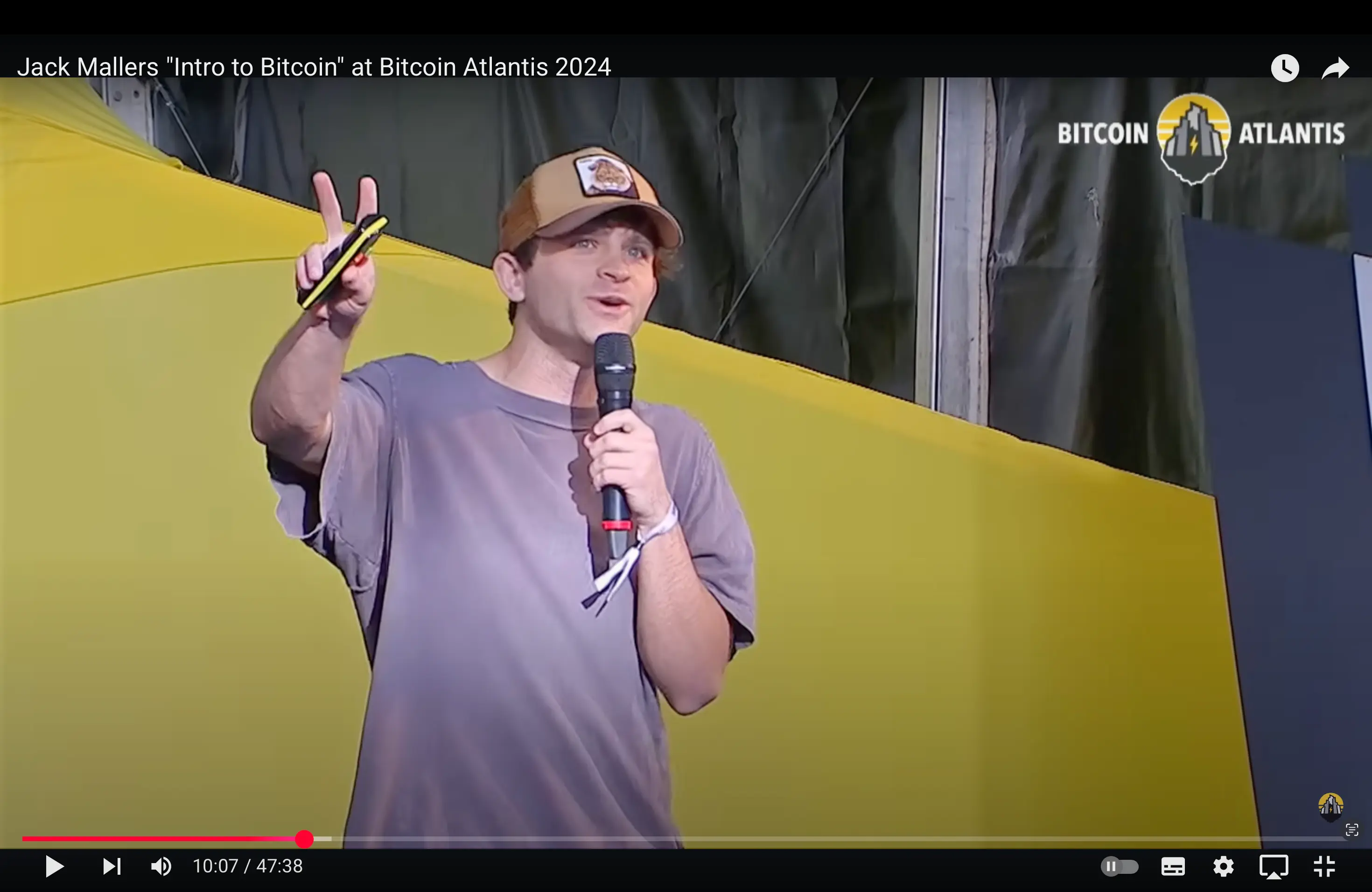 Jack Mallers「ビットコイン入門」＠ビットコイン・アトランティス 2024