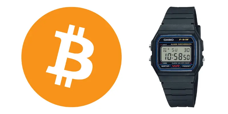 ビットコイナースターターキット【腕時計編】