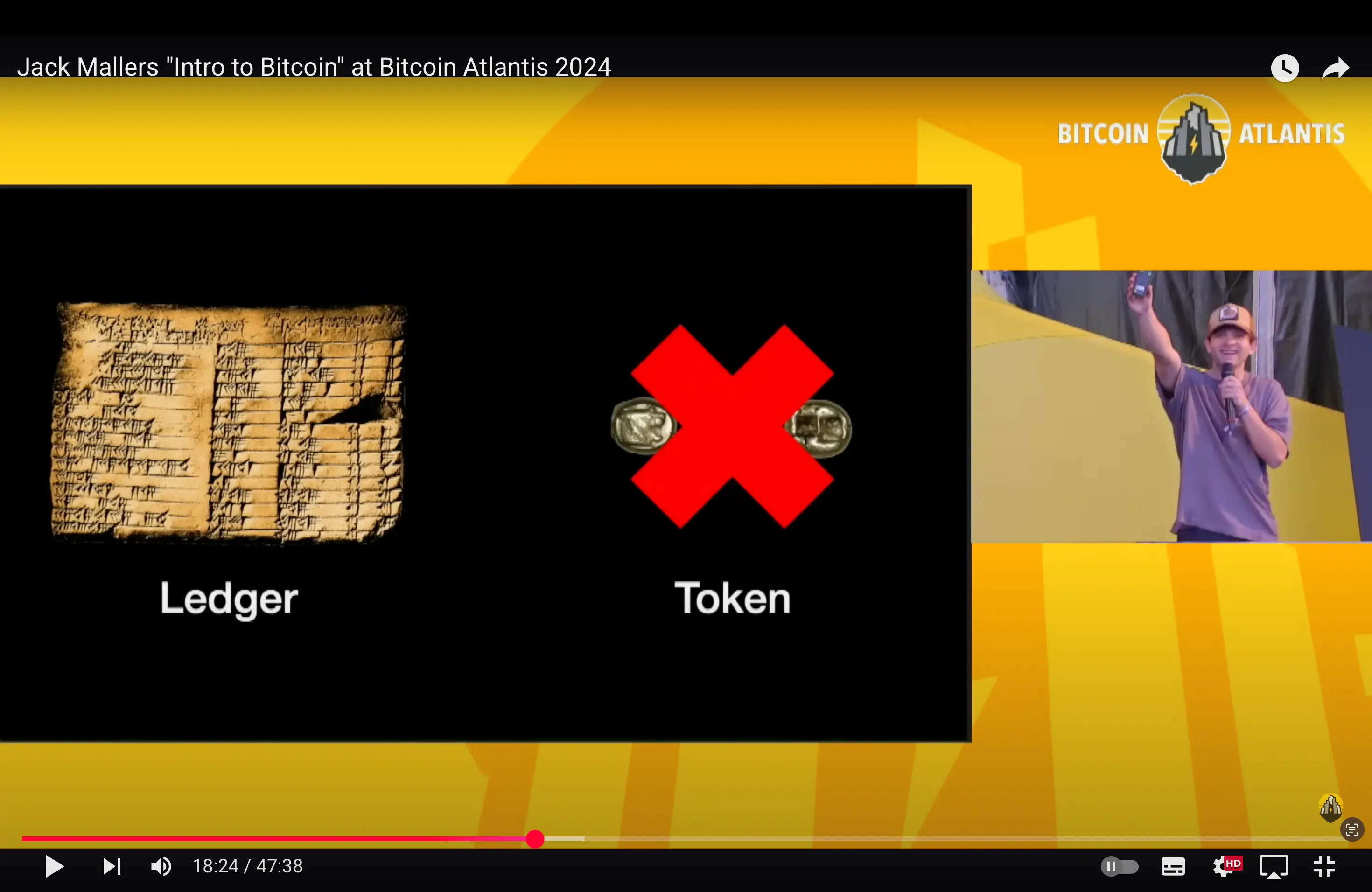 Jack Mallers「ビットコイン入門」＠ビットコイン・アトランティス 2024