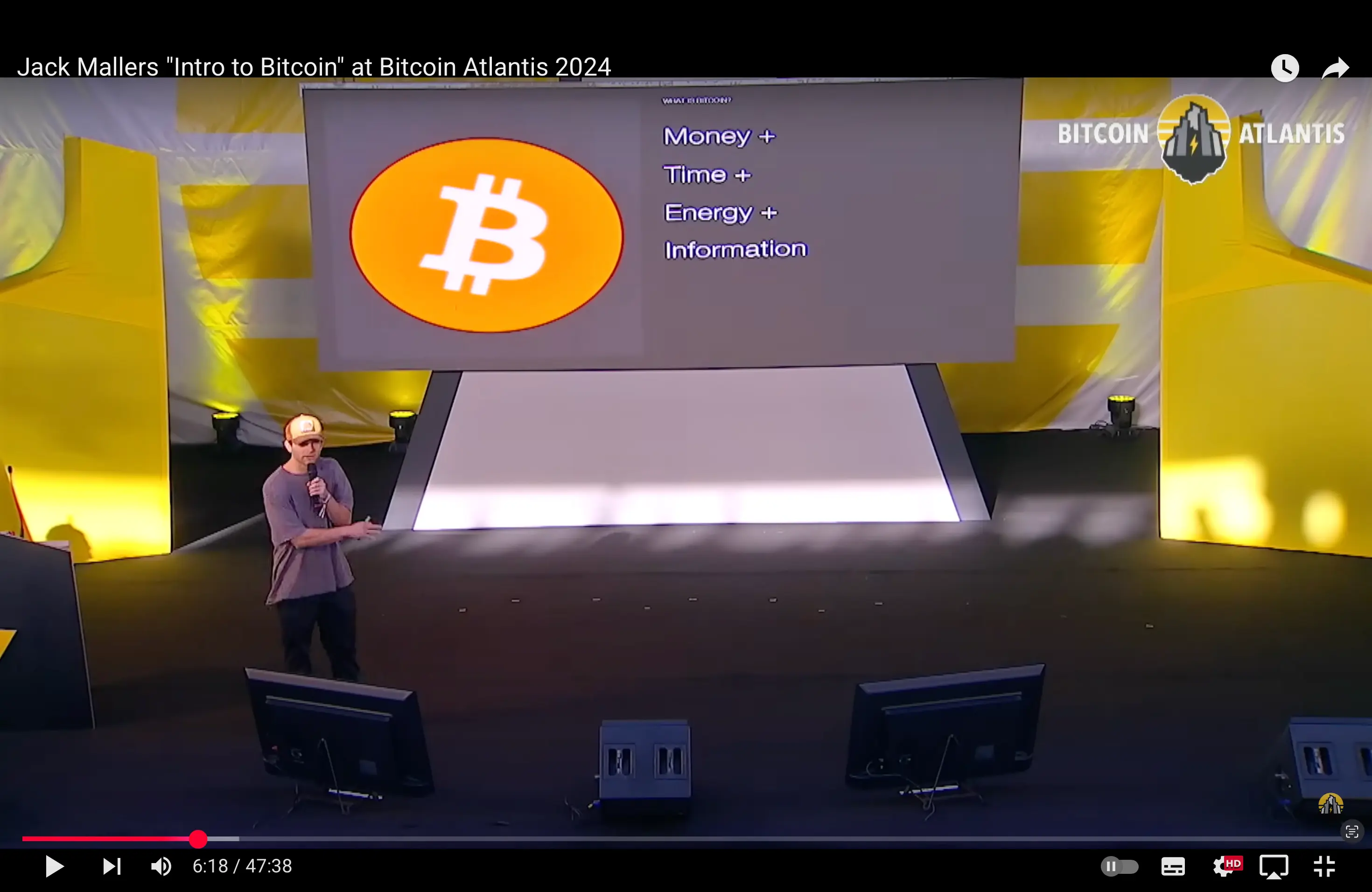 Jack Mallers「ビットコイン入門」＠ビットコイン・アトランティス 2024