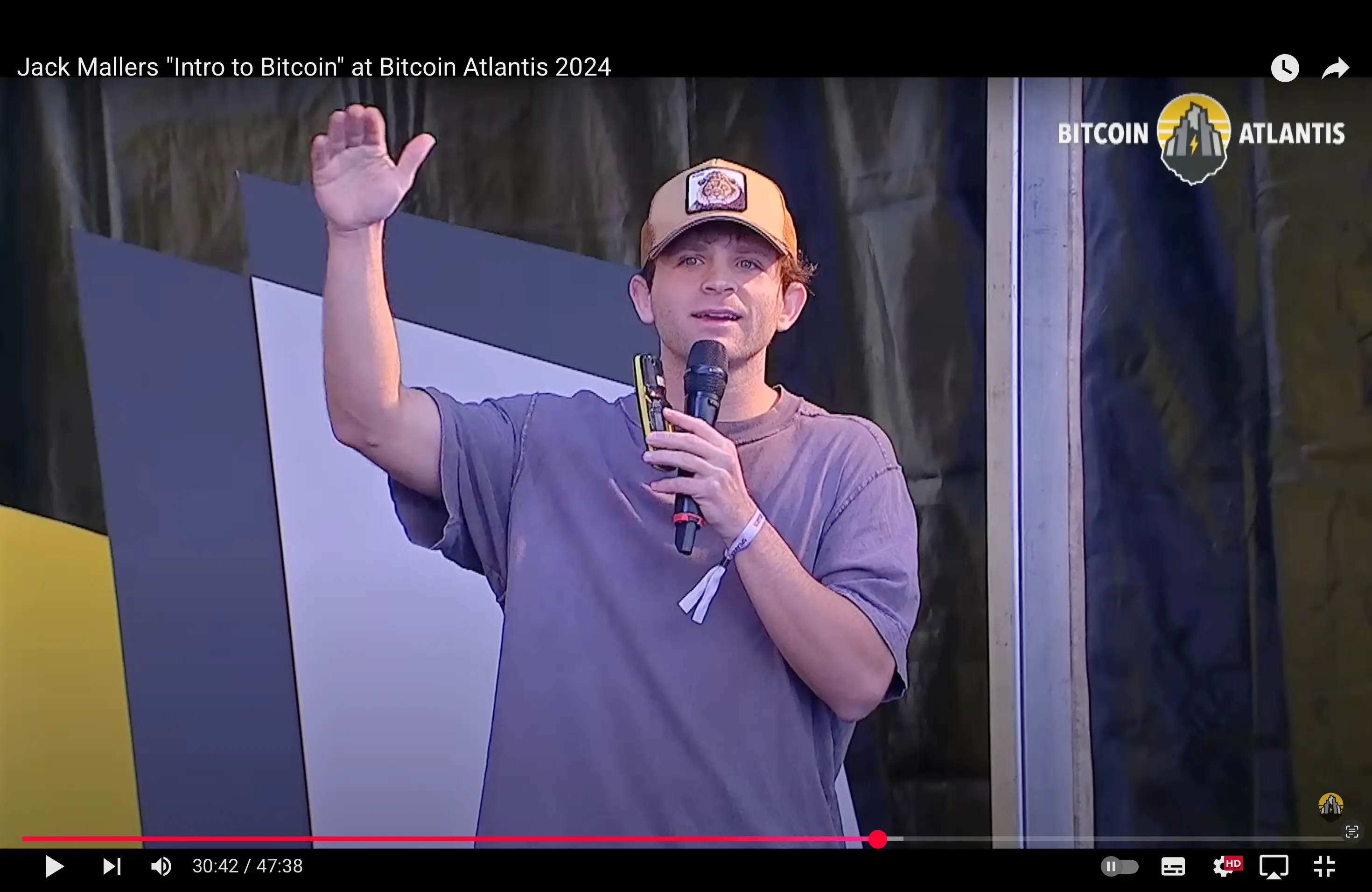 Jack Mallers「ビットコイン入門」＠ビットコイン・アトランティス 2024