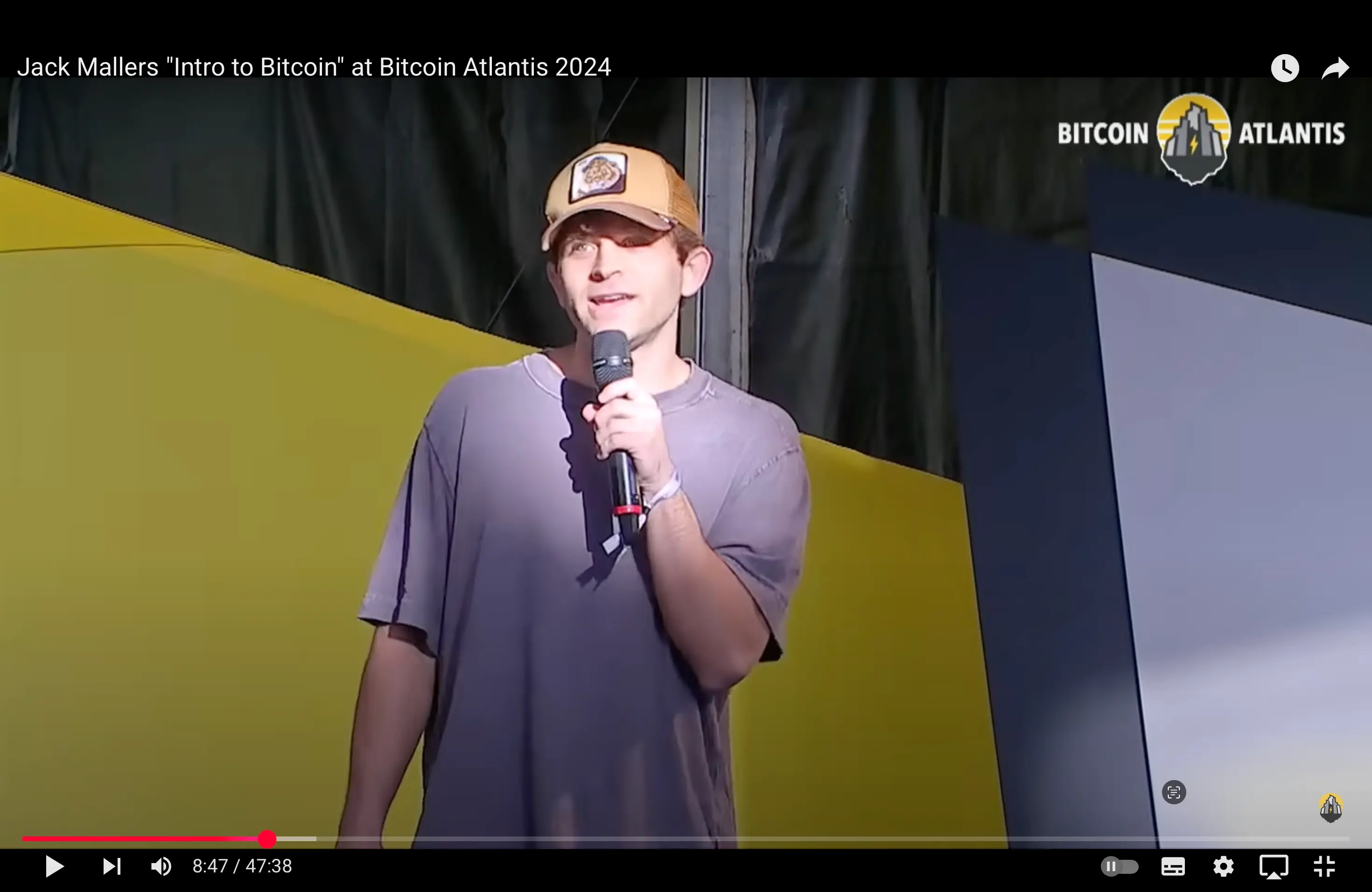 Jack Mallers「ビットコイン入門」＠ビットコイン・アトランティス 2024