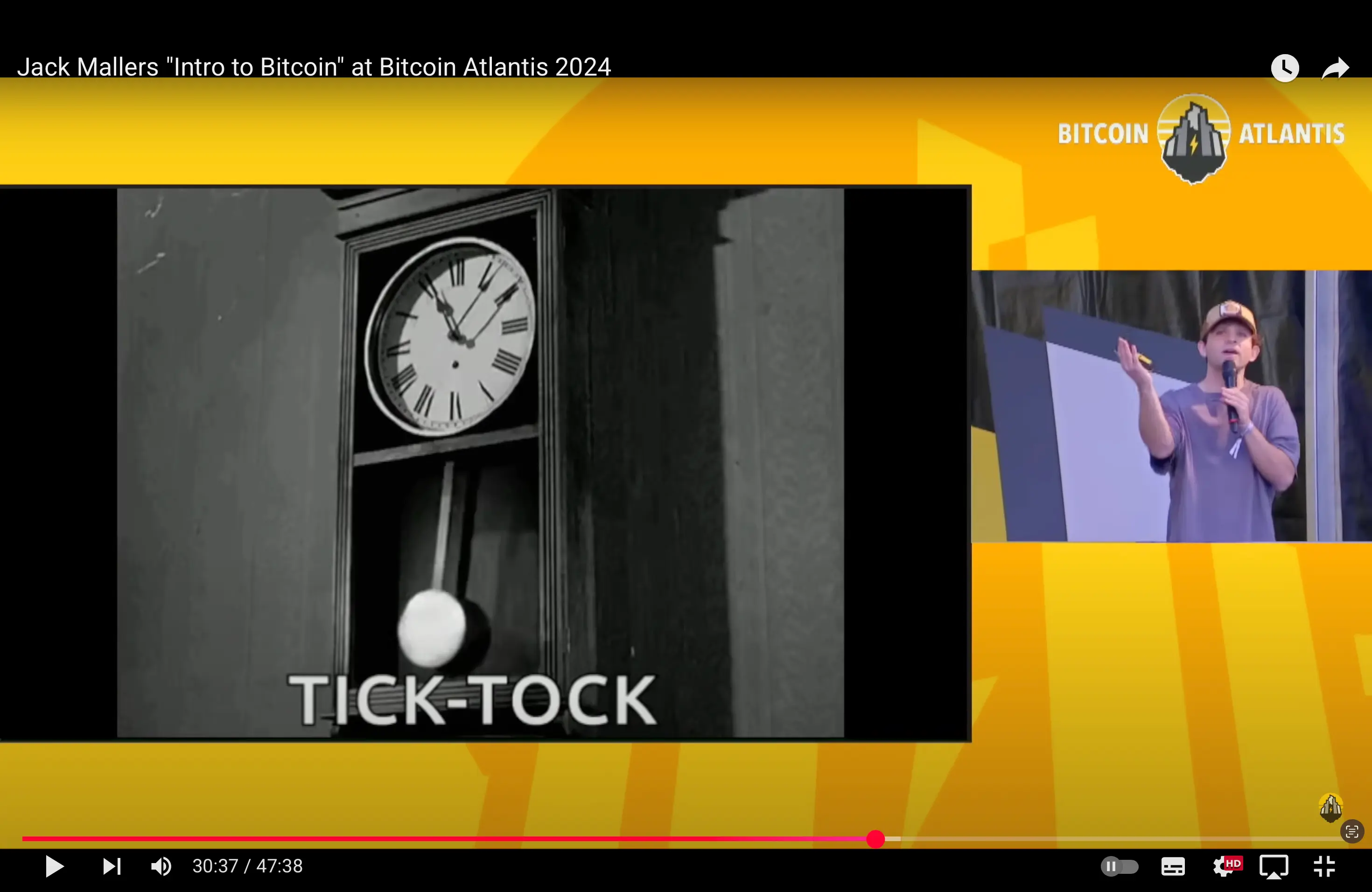 Jack Mallers「ビットコイン入門」＠ビットコイン・アトランティス 2024