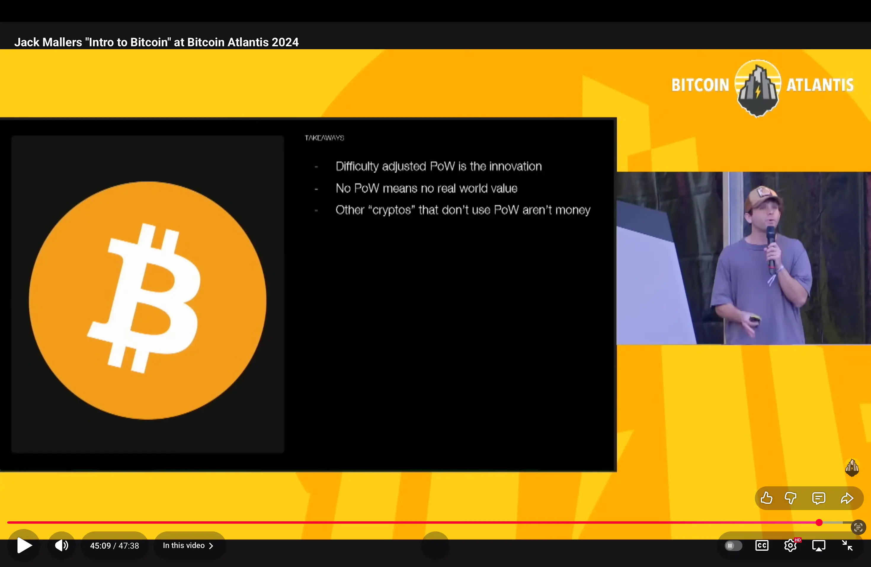 Jack Mallers「ビットコイン入門」＠ビットコイン・アトランティス 2024