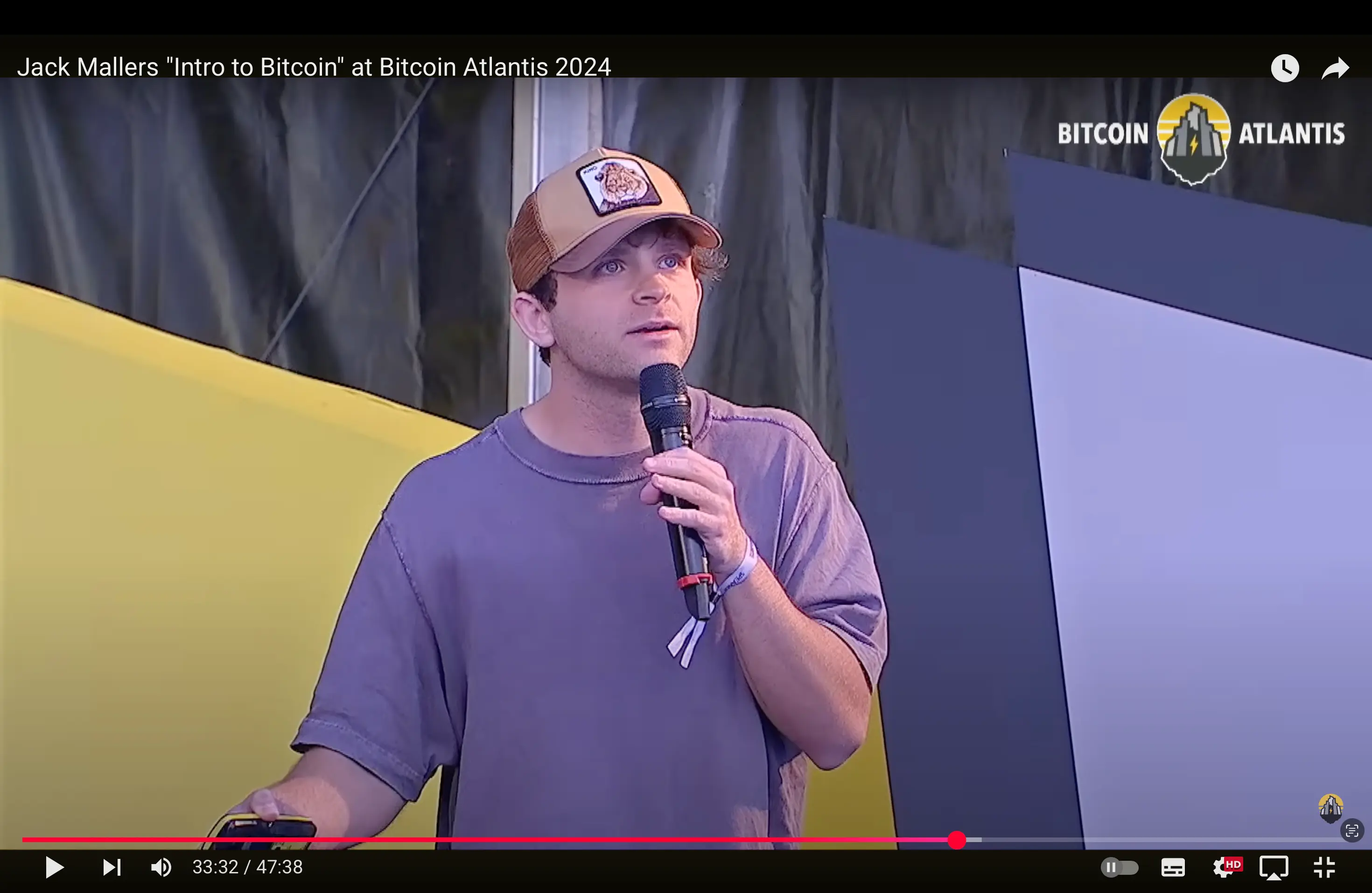 Jack Mallers「ビットコイン入門」＠ビットコイン・アトランティス 2024