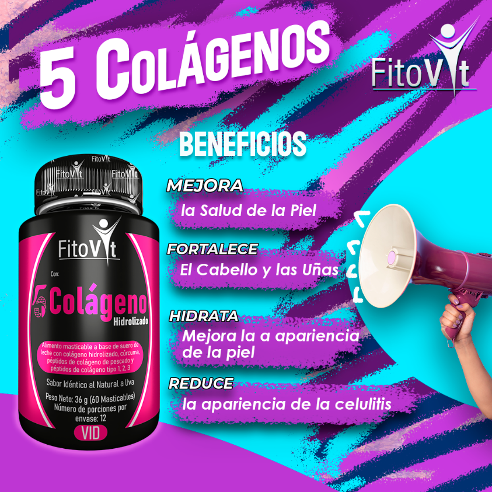 5 Colágeno x 60 pastillas