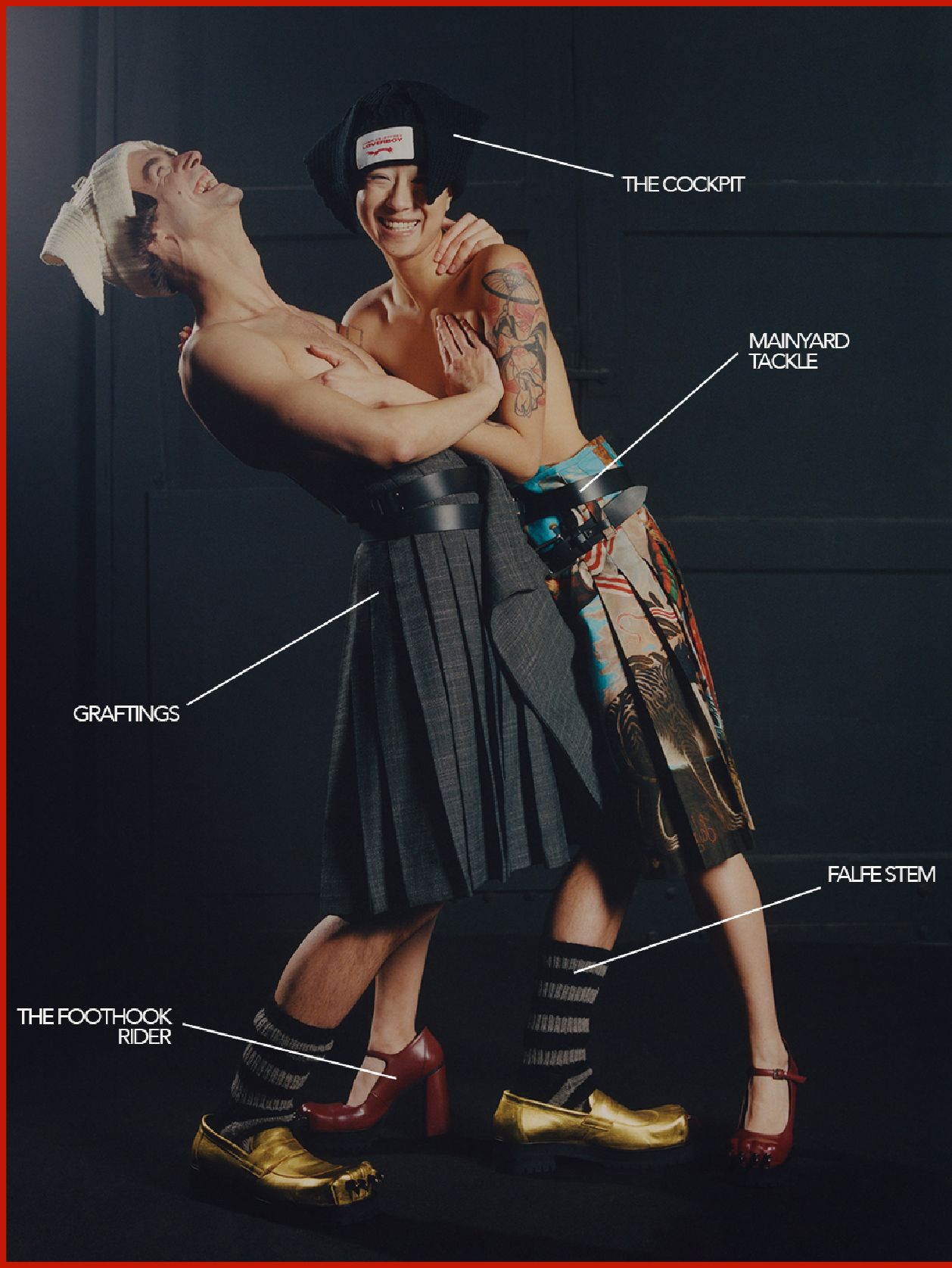 Charles Jeffrey AW23 Engine Room