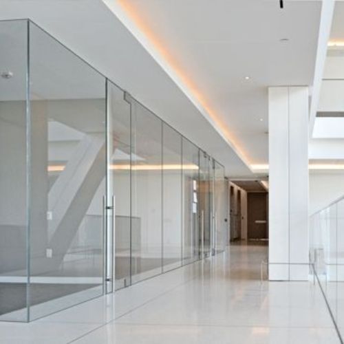 Frameless Glass Partitions