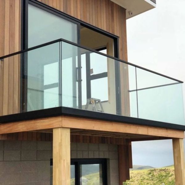 Glass Balustrades with Top Rails