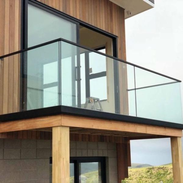 Glass Balustrades with Top Rails