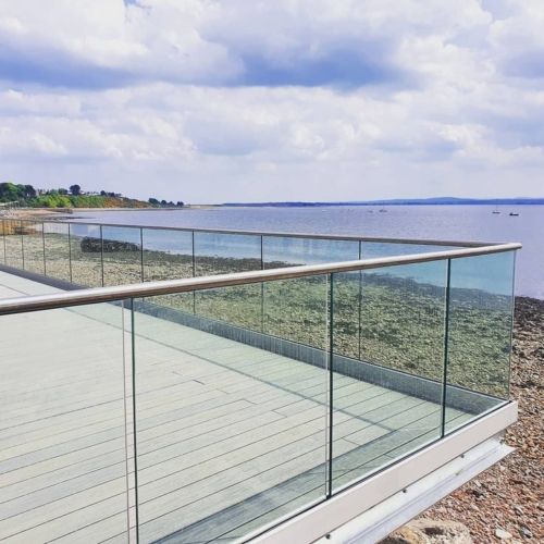 Custom Glass Stair Balustrades