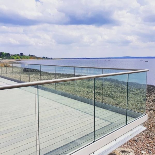 Custom Glass Stair Balustrades