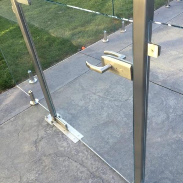 Semi-Framed Pool Fencing
