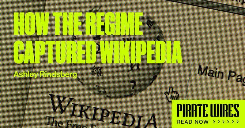 Thumbnail of How the Regime Captured Wikipedia