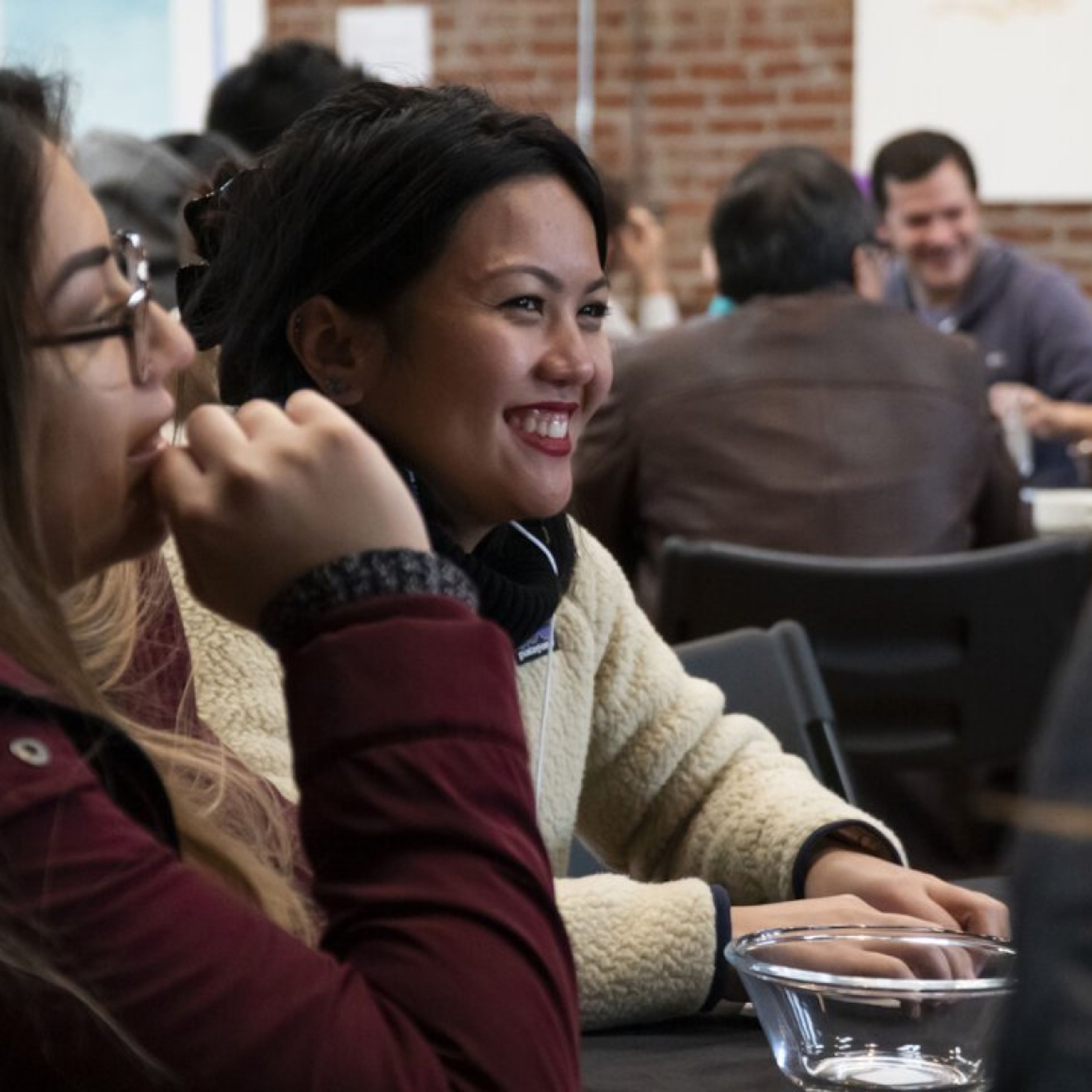 Pivot Bio employee at a meeting