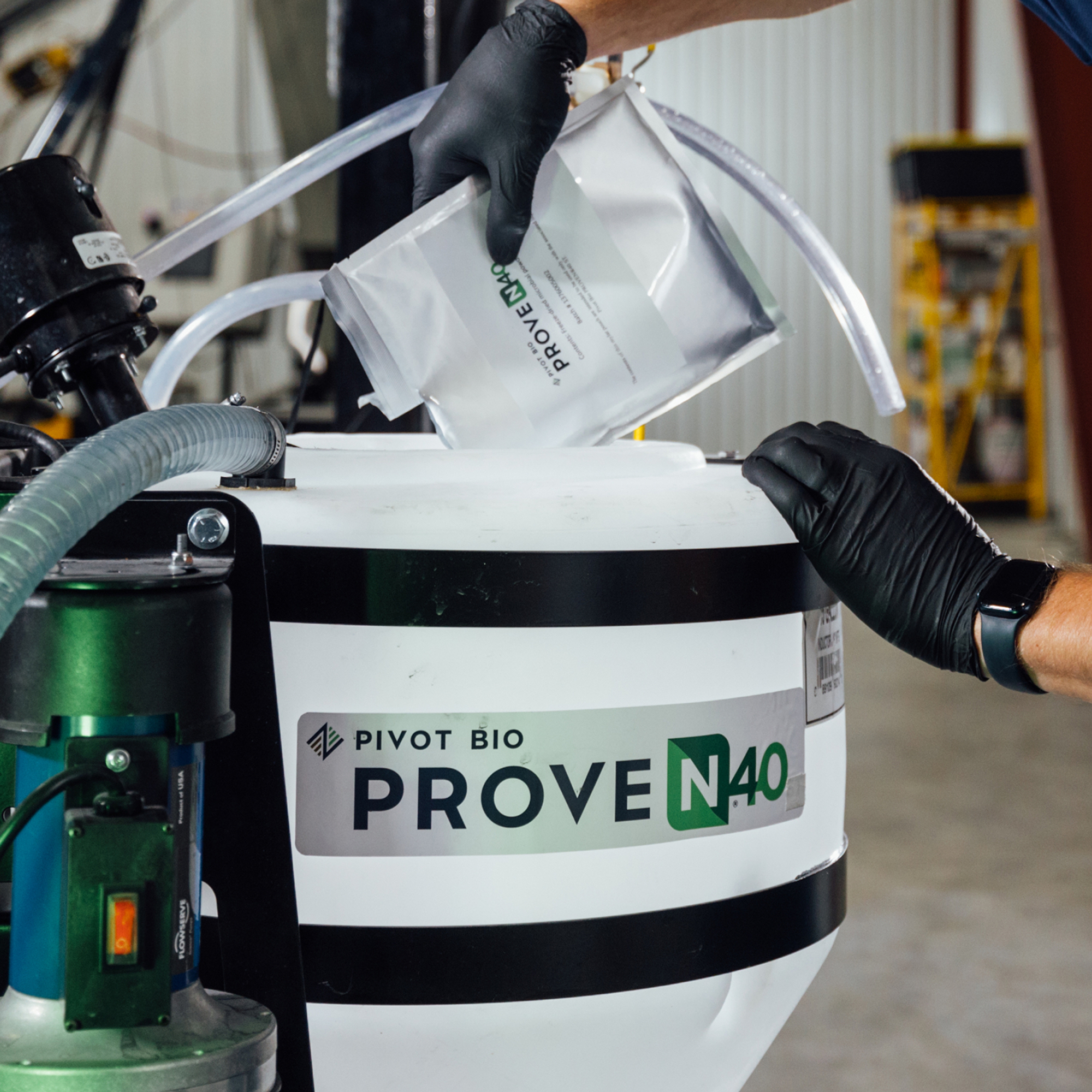 Pivot Bio Tests On-Seed Safety & Stand Establishment with PROVEN 40 OS