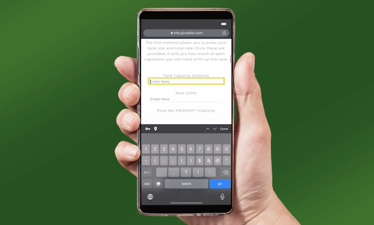 Using Pivot Bio Pivot Bio
