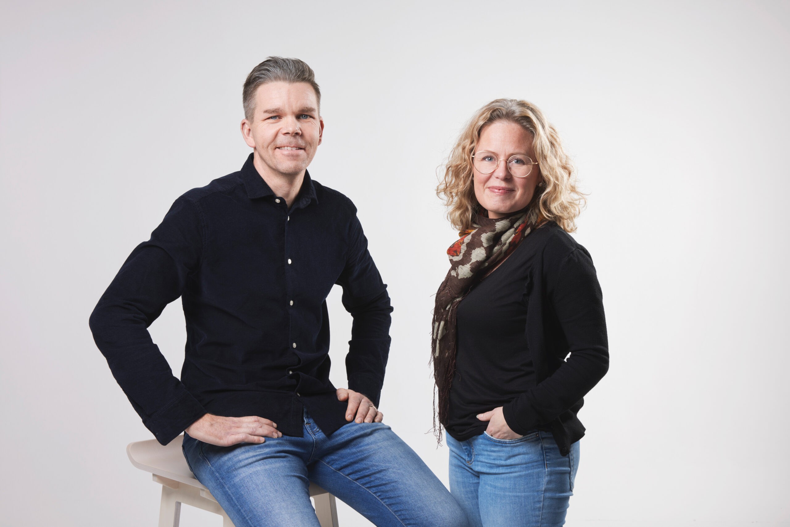 Bild på Daniel Wolbe och Anna Ireklint