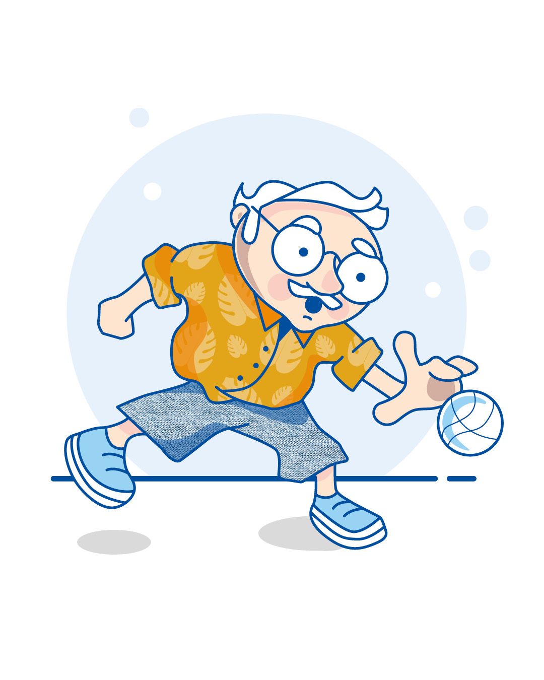 Illustration på boulare