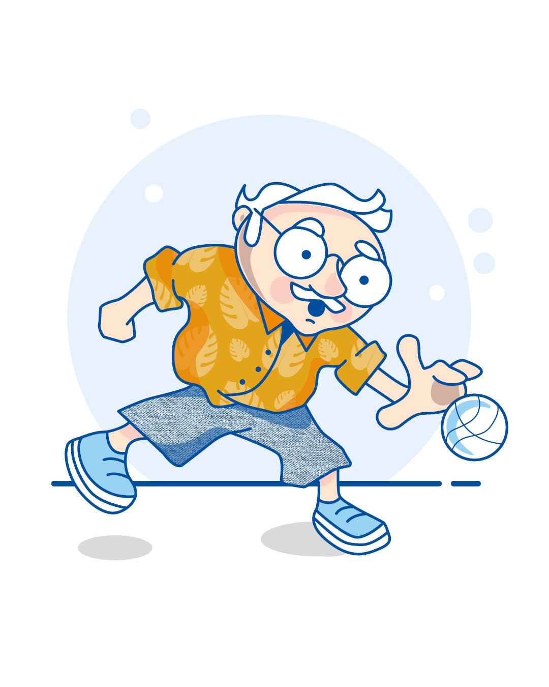 Illustration på boulare