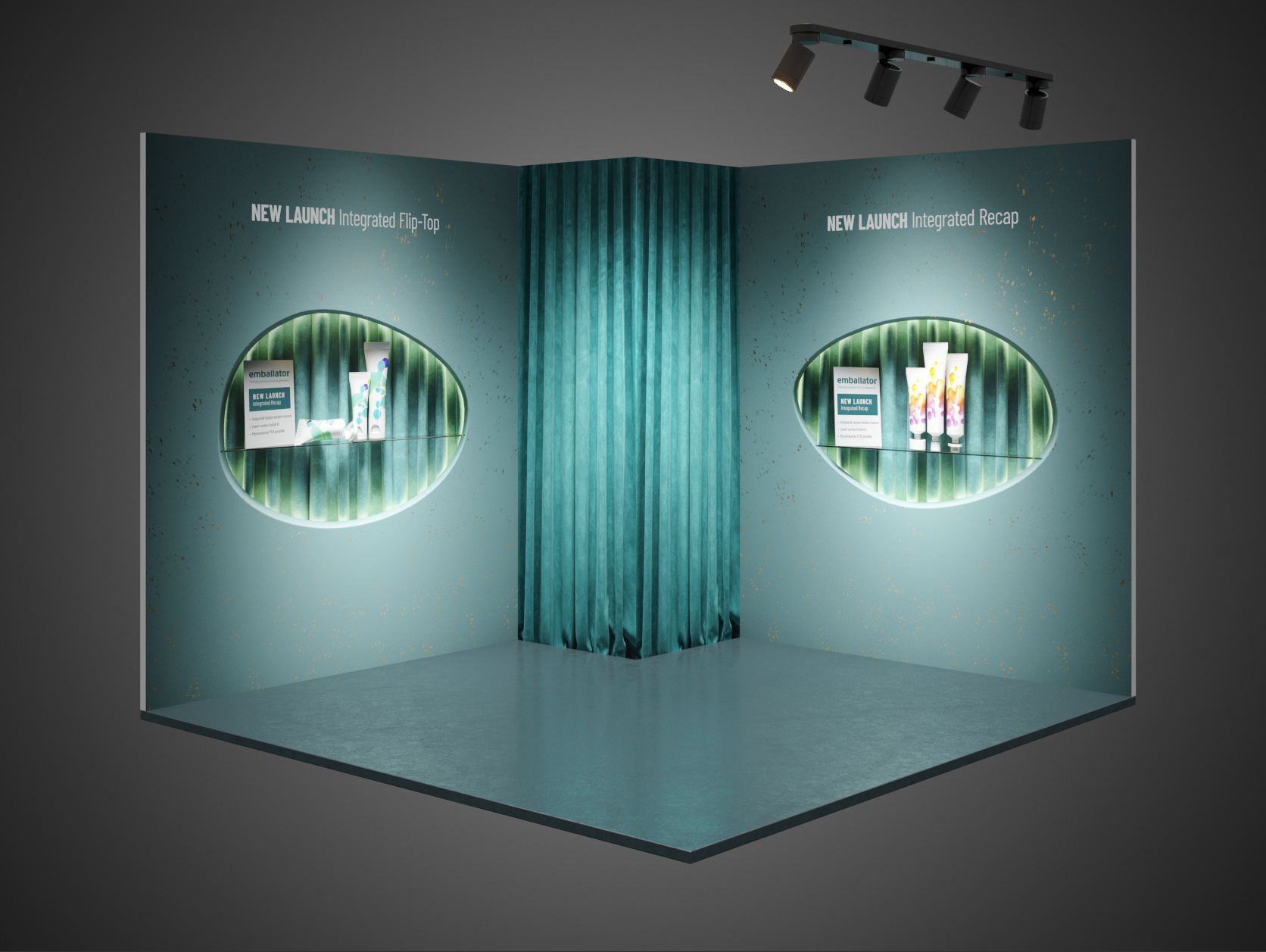 Bild på monterdesign