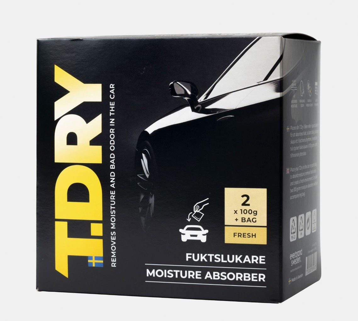 Förpackning för T.Dry