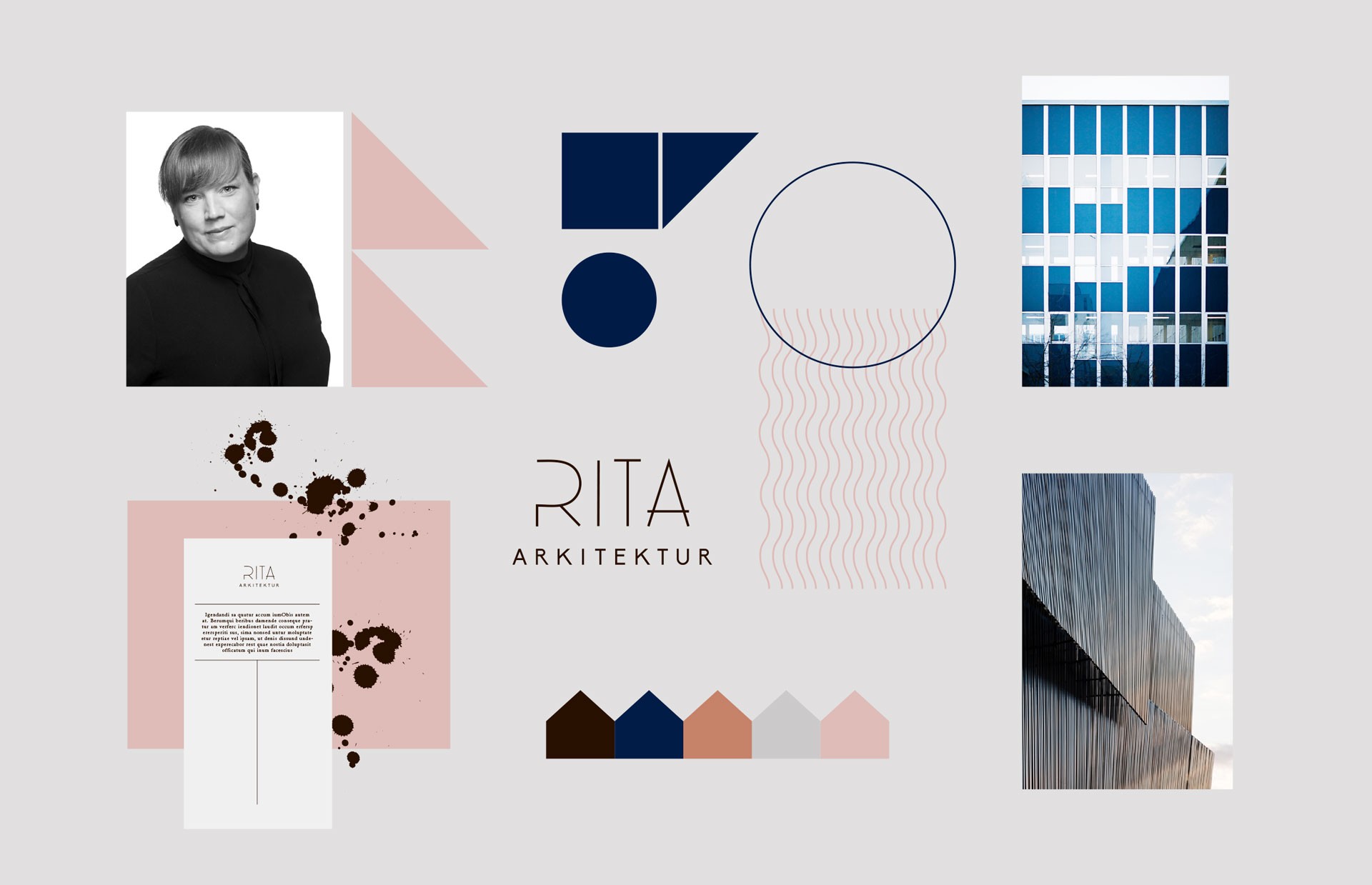Moodboard för Rita Arkitektur