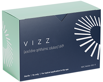 box of vizz eye drops