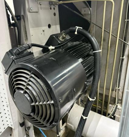 Elektromotor – Staub & Produktionsrückstände – Nachher