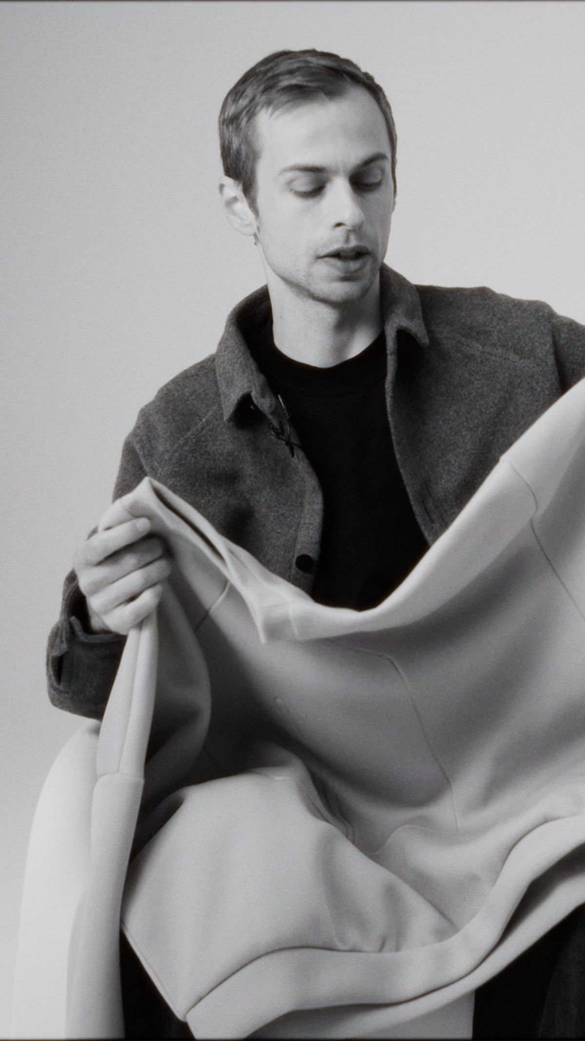 Interview with Justin Barber about Glenwood's Signature Crewneck in Taupe and Black – Home is a Foreign Place Collection