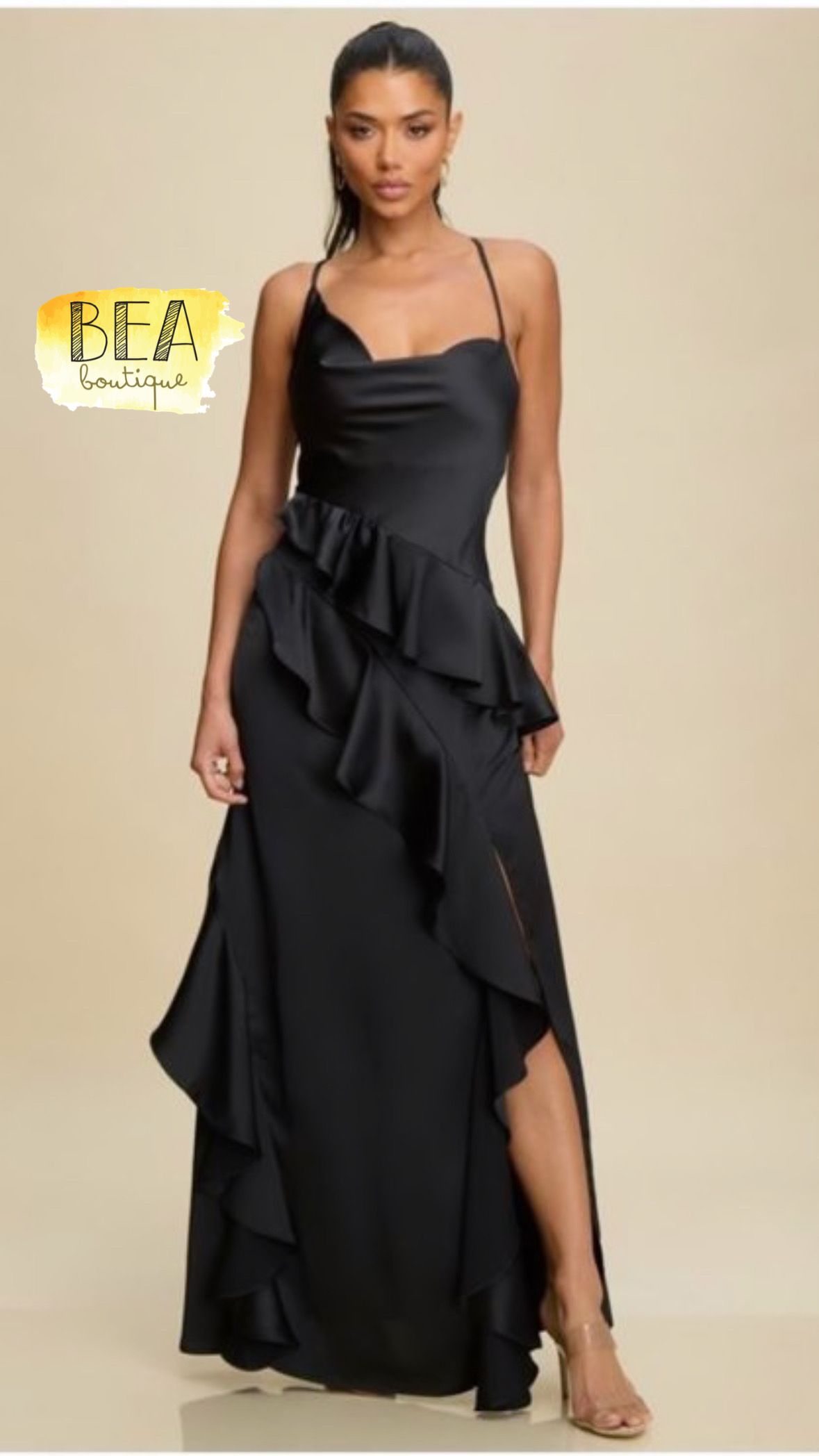 Vestido negro - Image 1