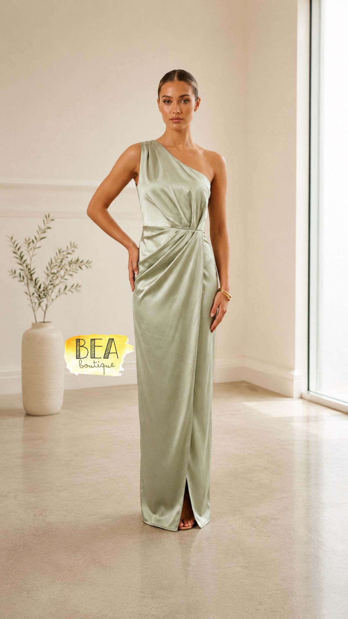 Vestido menta - Image 1