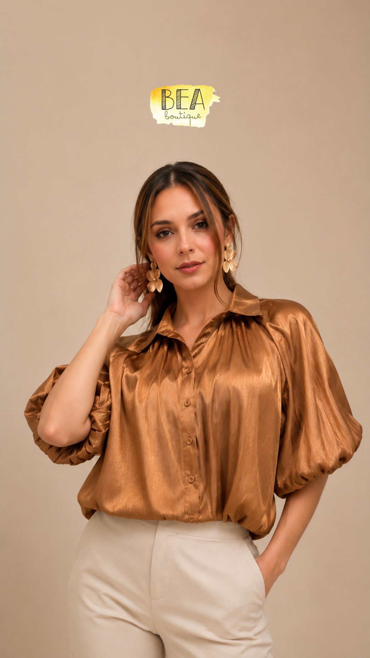 Blusa oro - Image 1