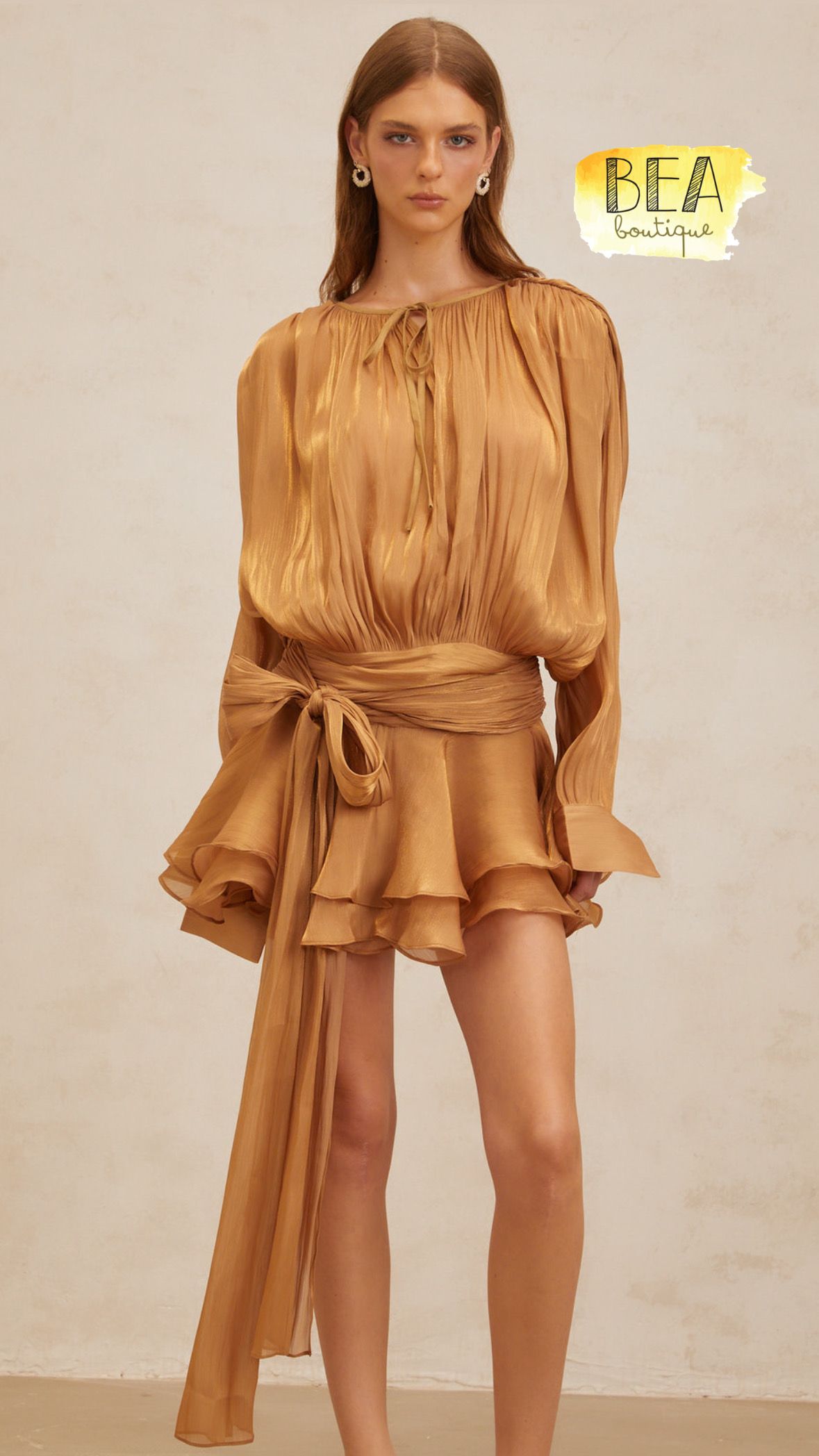 Vestido gold - Image 1
