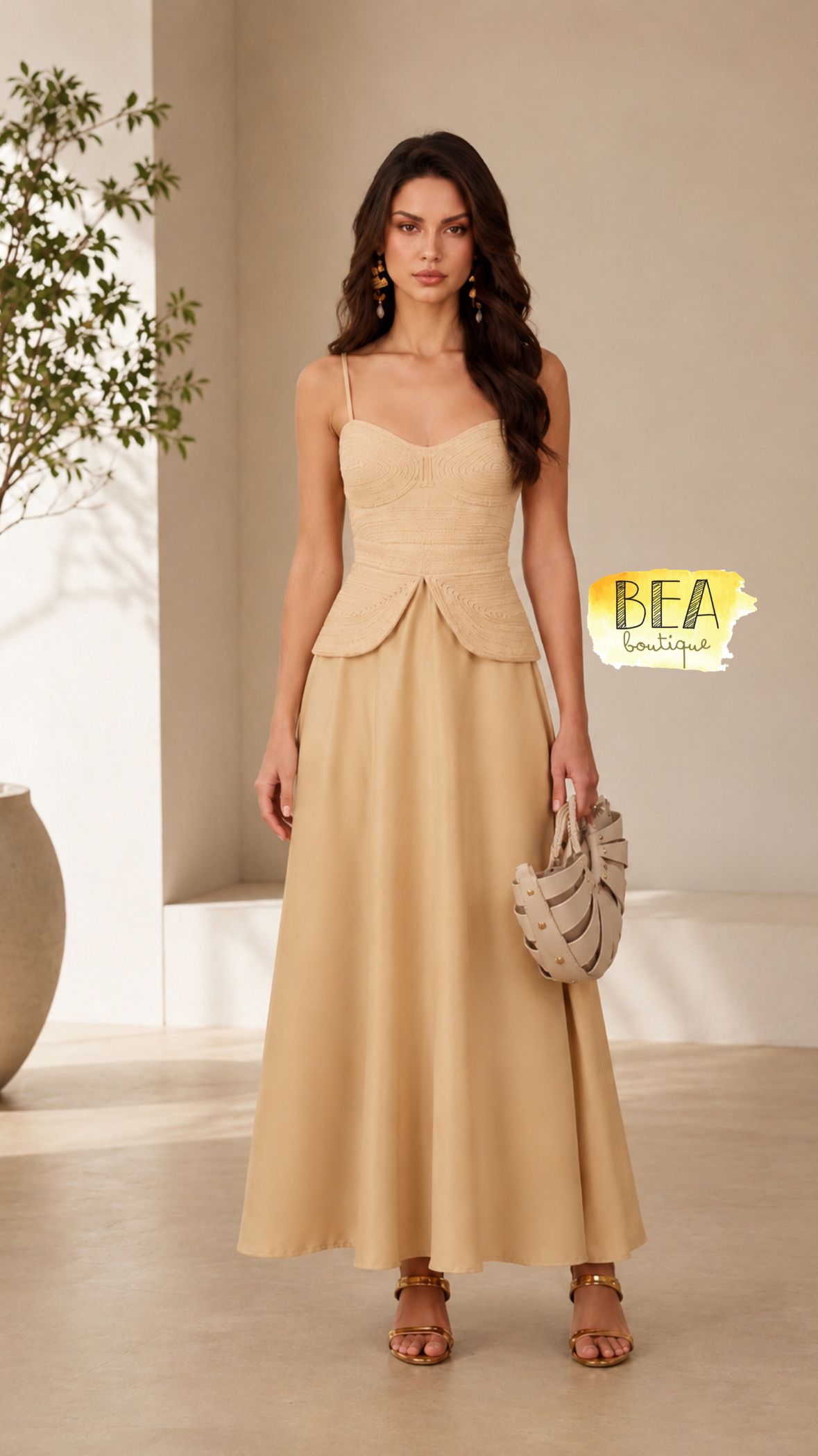 Vestido nude  - Image 1