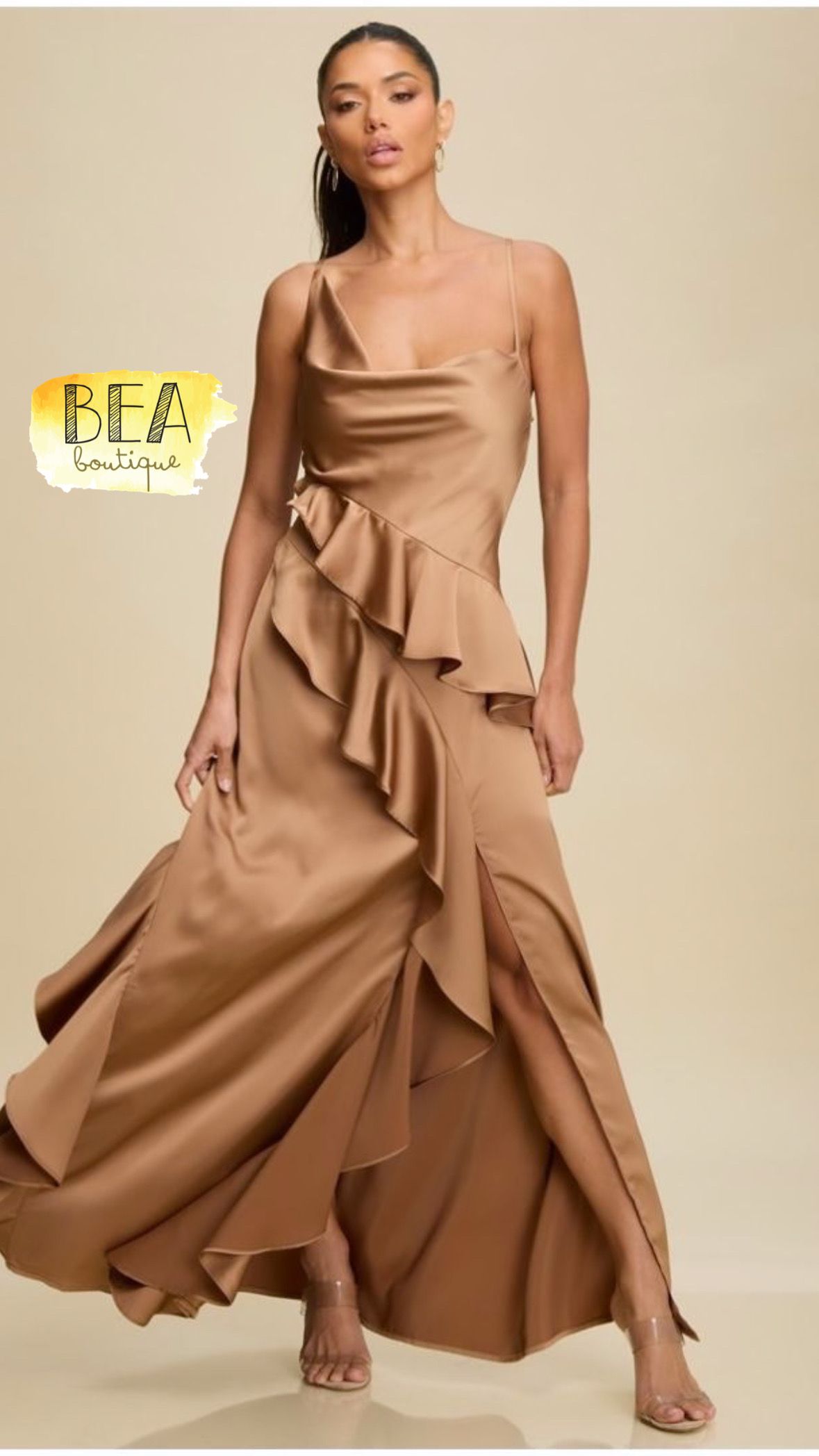 Vestido oro - Image 1